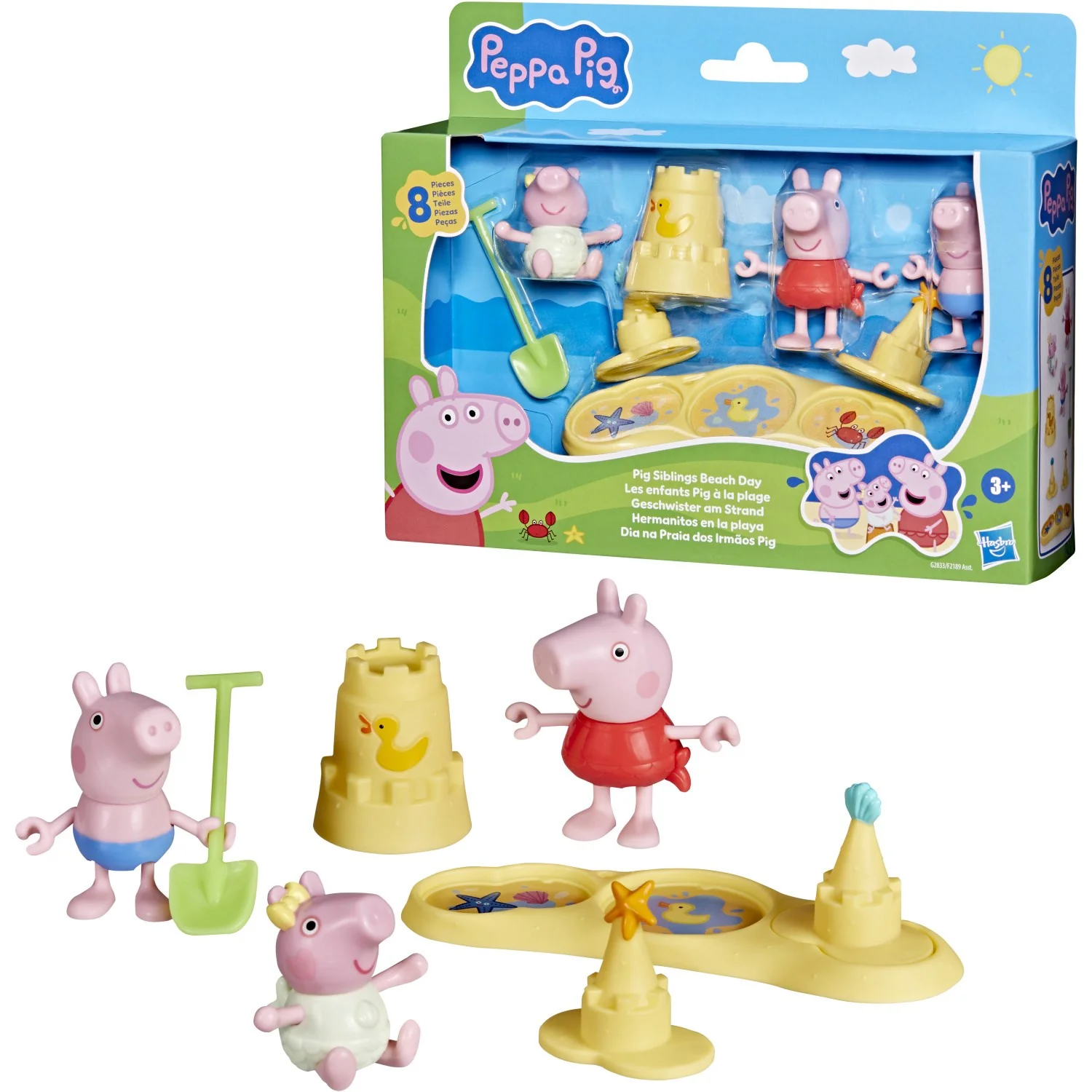 Peppa Pig Moments Søskende Stranddag - Image 2