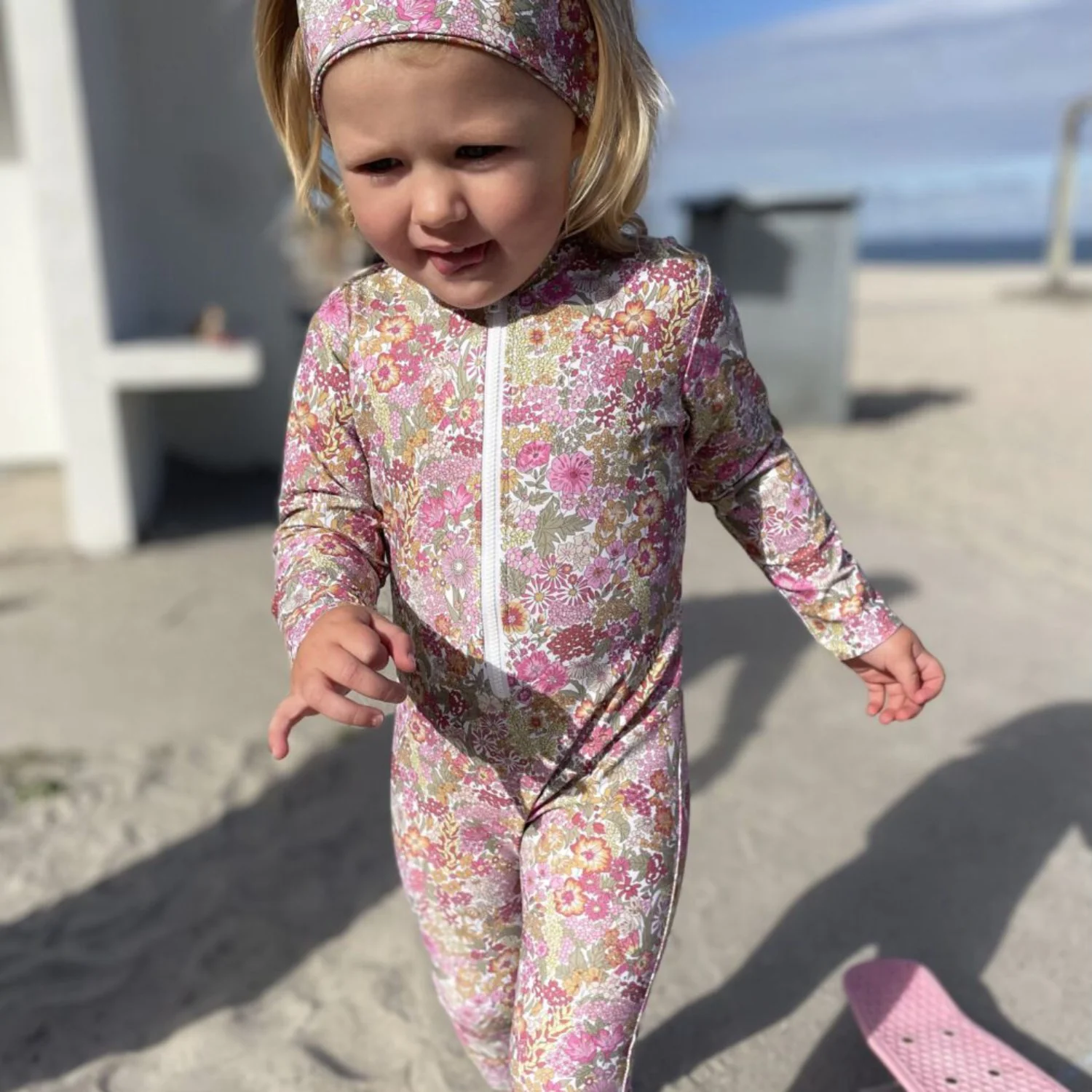 Petit Crabe Margaret Annie (Made With Liberty© Fabric) Lou Basic Badeheldragt L/S - Image 3
