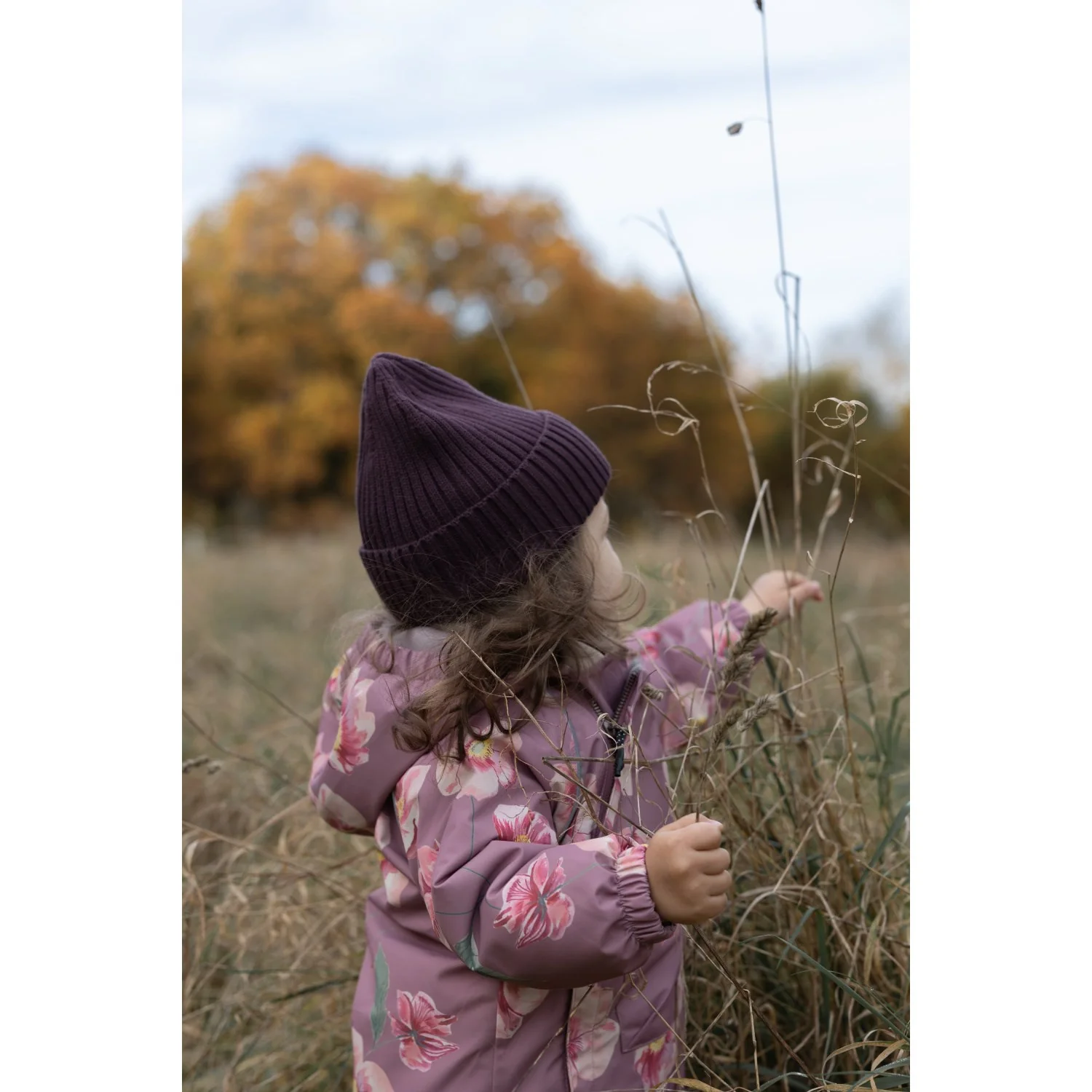 Petit Piao Autumn Anemone AOP PPDard Winter Jakke - Image 4