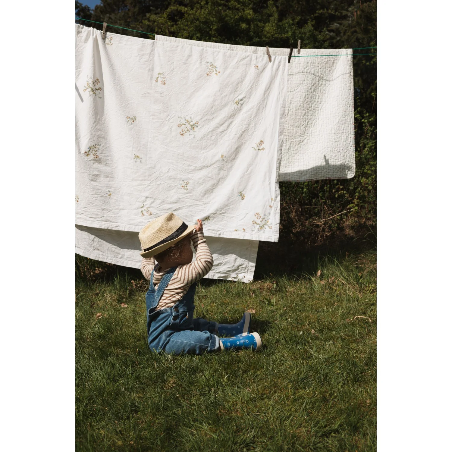 Petit Piao Ginger Snap Striped PPSky L_S Body - Image 2