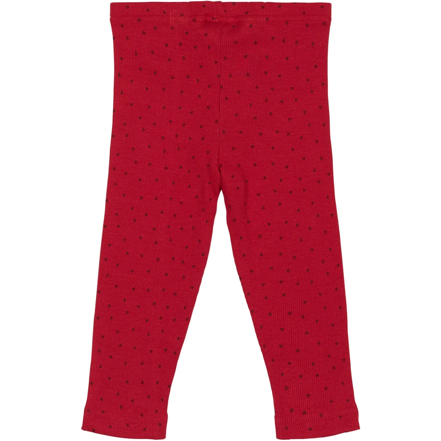 Petit Piao Jet Red/Biking Red Legging Modal Heart - Image 3