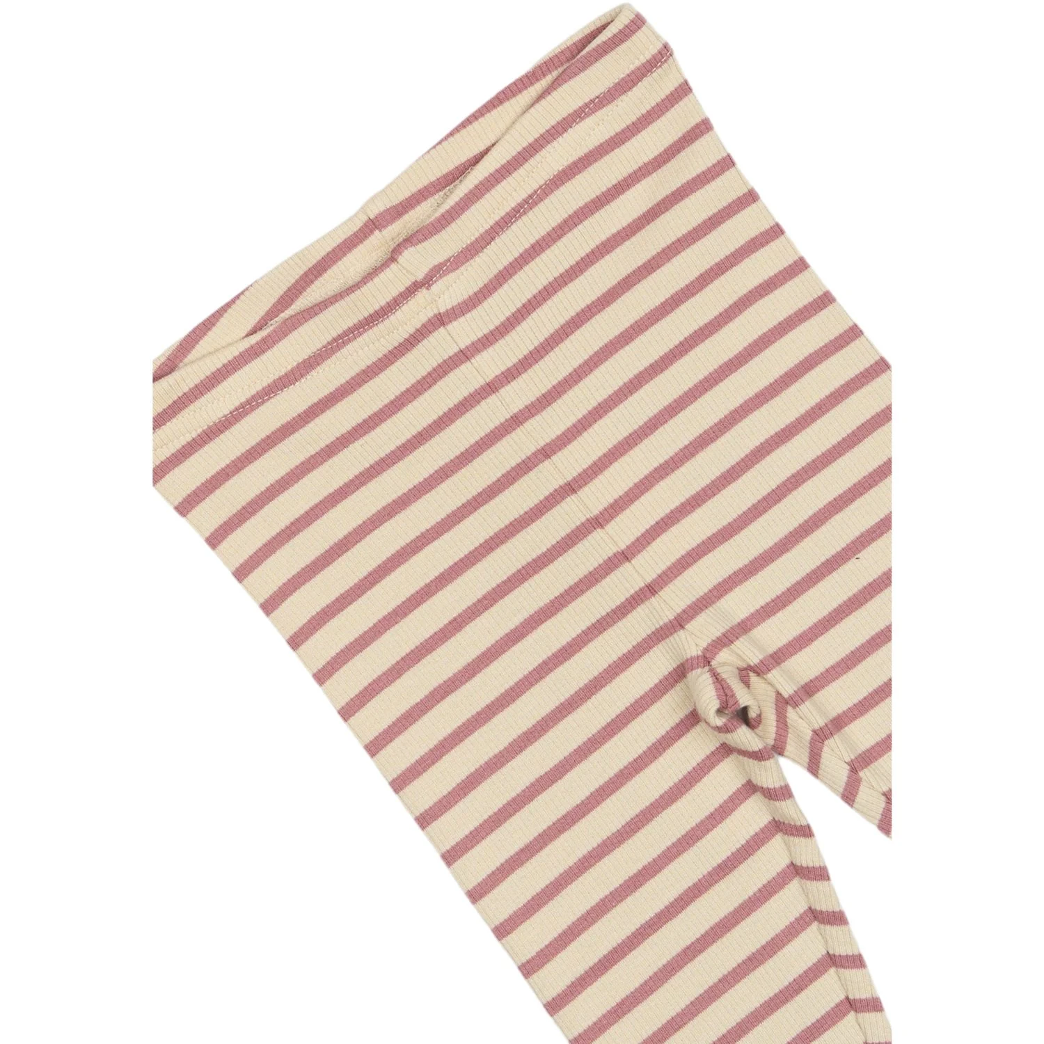 Petit Piao Nostalgic Rose/off White Legging Modal Striped - Image 4