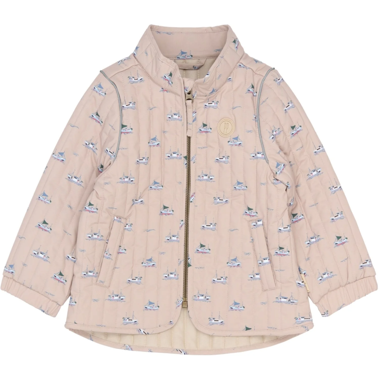 Petit Piao Oxford Tan Boat AOP PPEver Termojakke