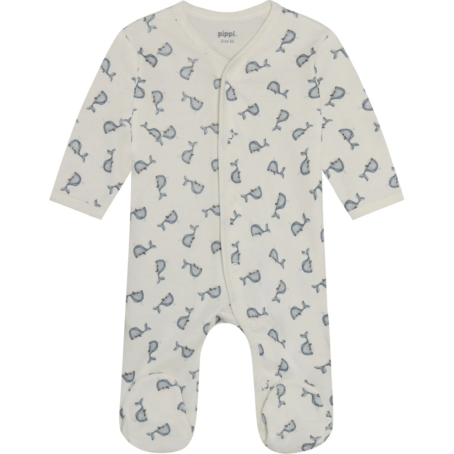 Pippi Flint Stone Natdragt W/F -Buttons 2-Pak - Image 3