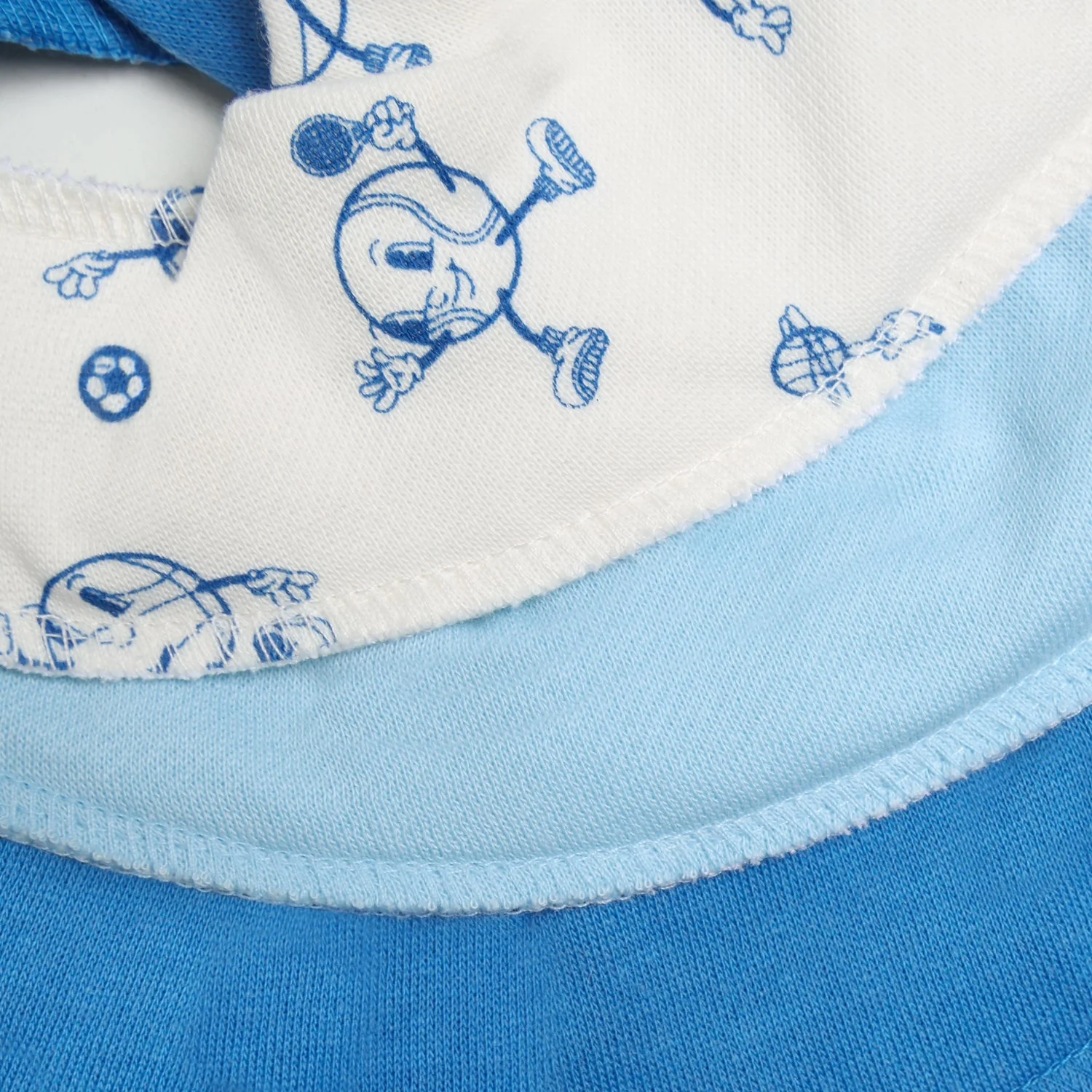 Pippi Light Dusty Blue Bandana Savlesmæk Boy -Aop (3-Pack) - Image 2