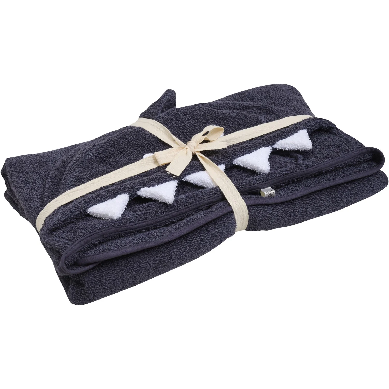 Pippi Odyssey Gray Hooded Bath Håndklæde - Image 3