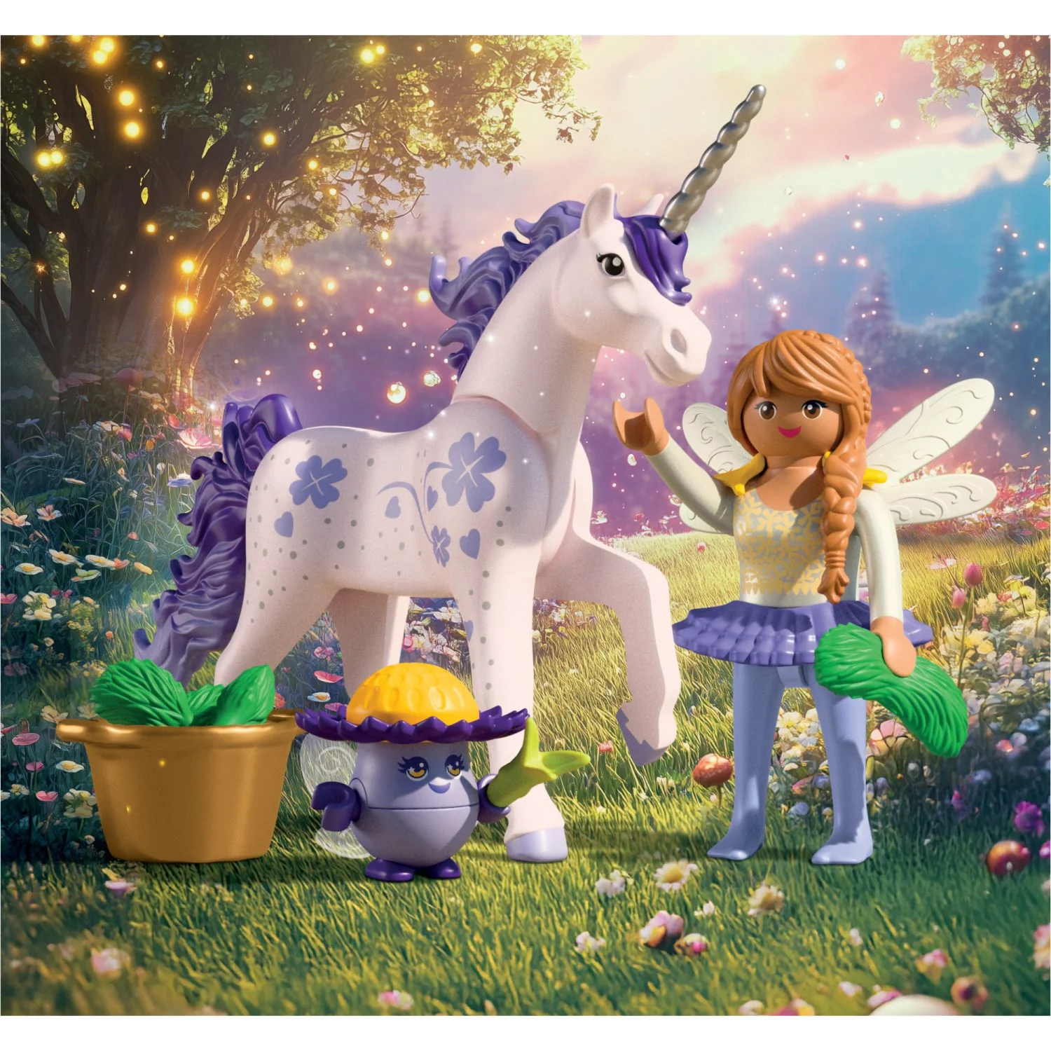 Playmobil® Collectible Unicorn: Lucky Lavender With Fe - Image 5