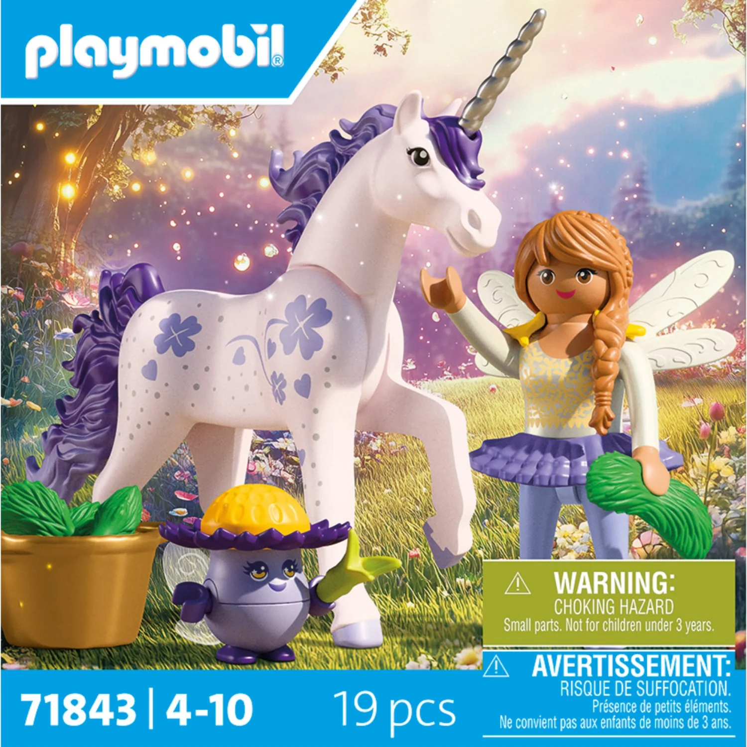 Playmobil® Collectible Unicorn: Lucky Lavender With Fe - Image 6