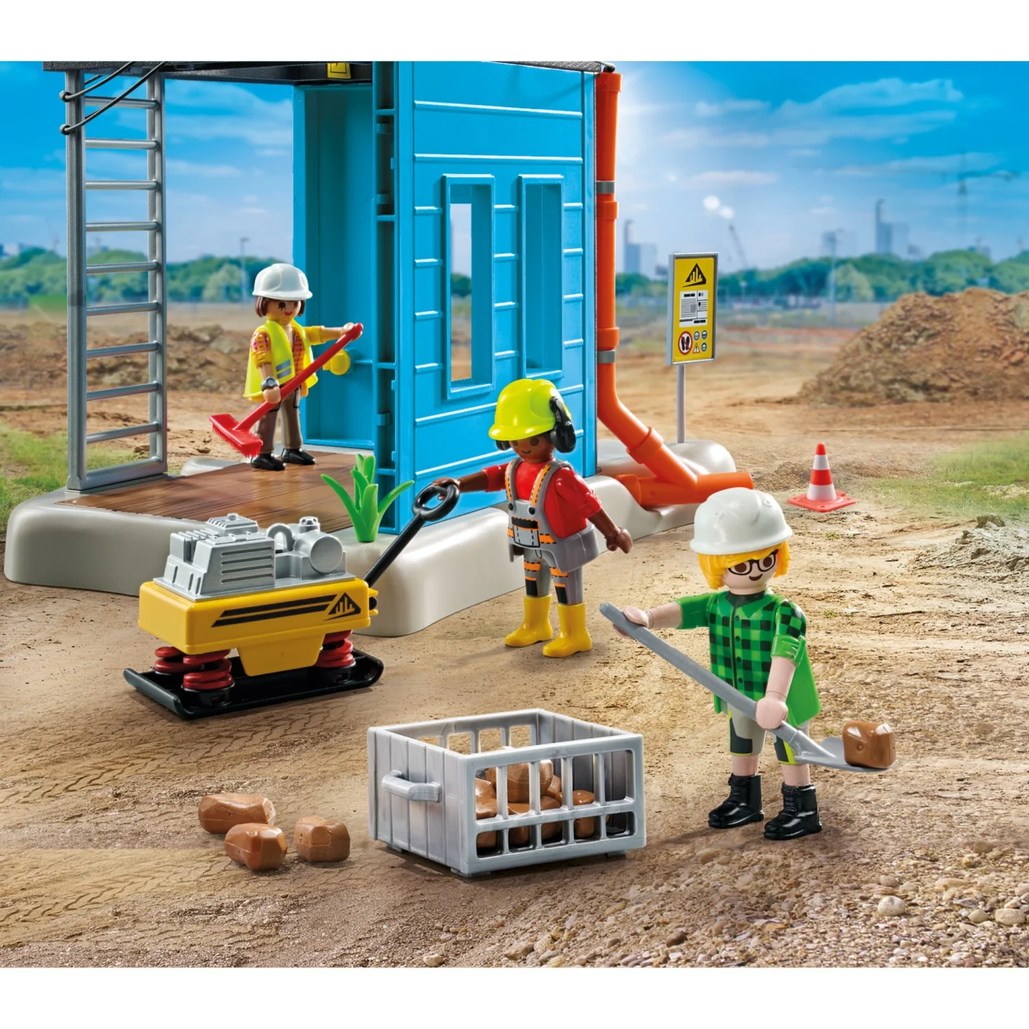 Playmobil® Construction Site - Image 2
