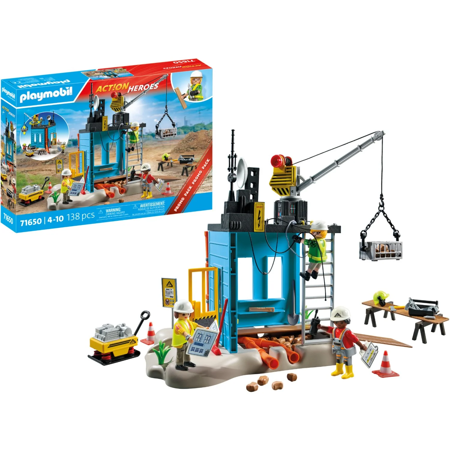 Playmobil® Construction Site - Image 6
