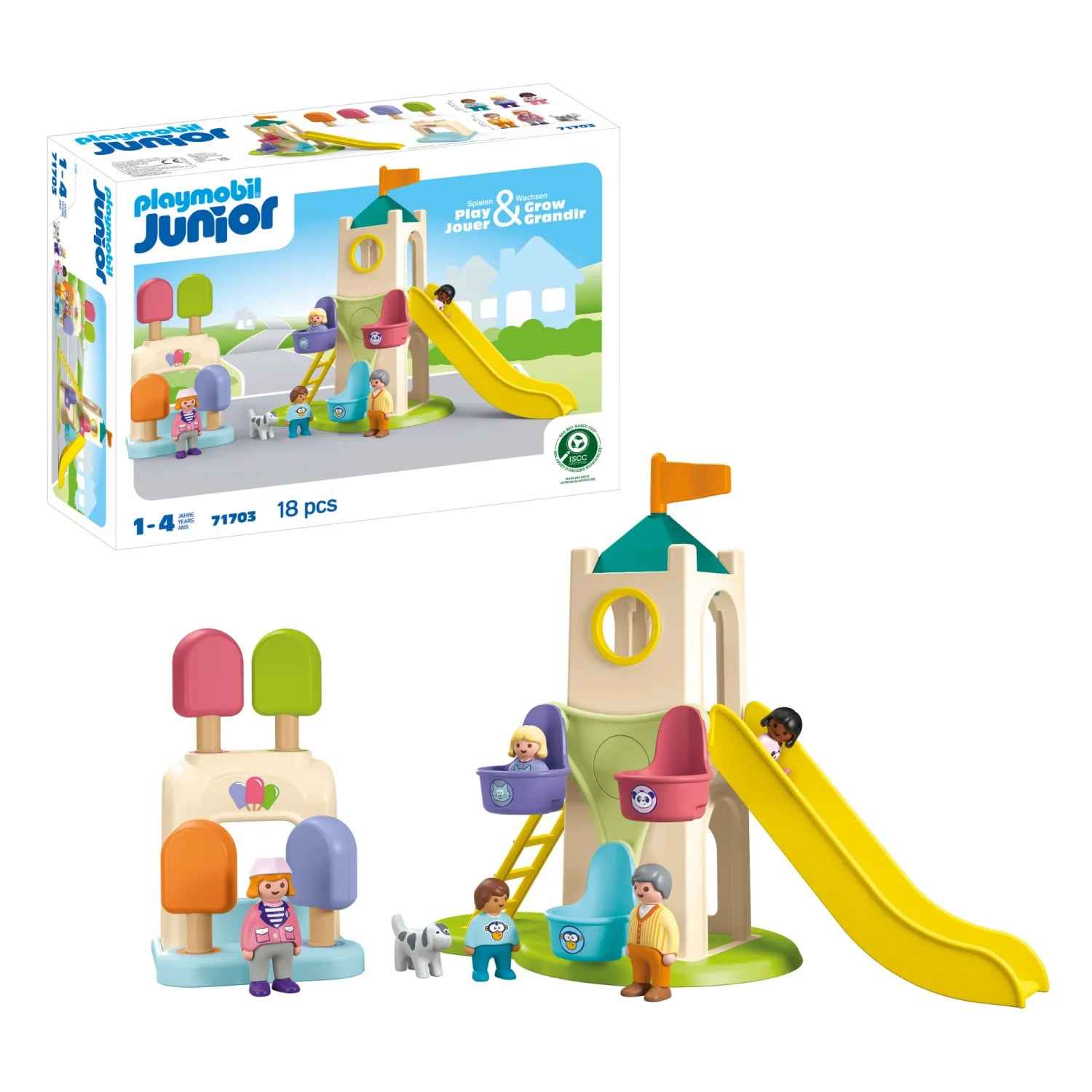 Playmobil® Junior Adventure Tower With Ice Cream Booth - Image 3