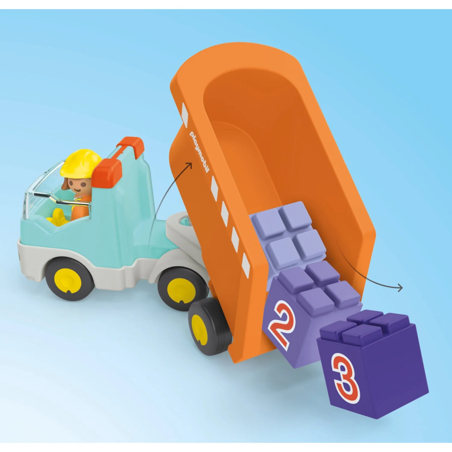 Playmobil® Junior Dump Lastbil - Image 2