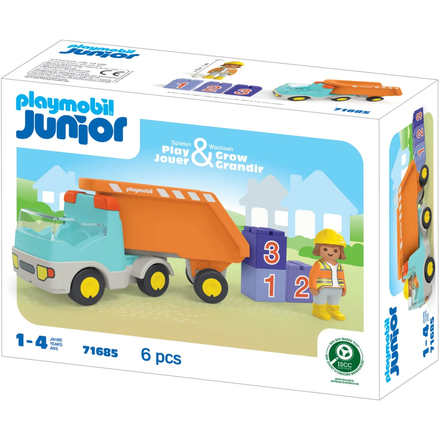 Playmobil® Junior Dump Lastbil - Image 8