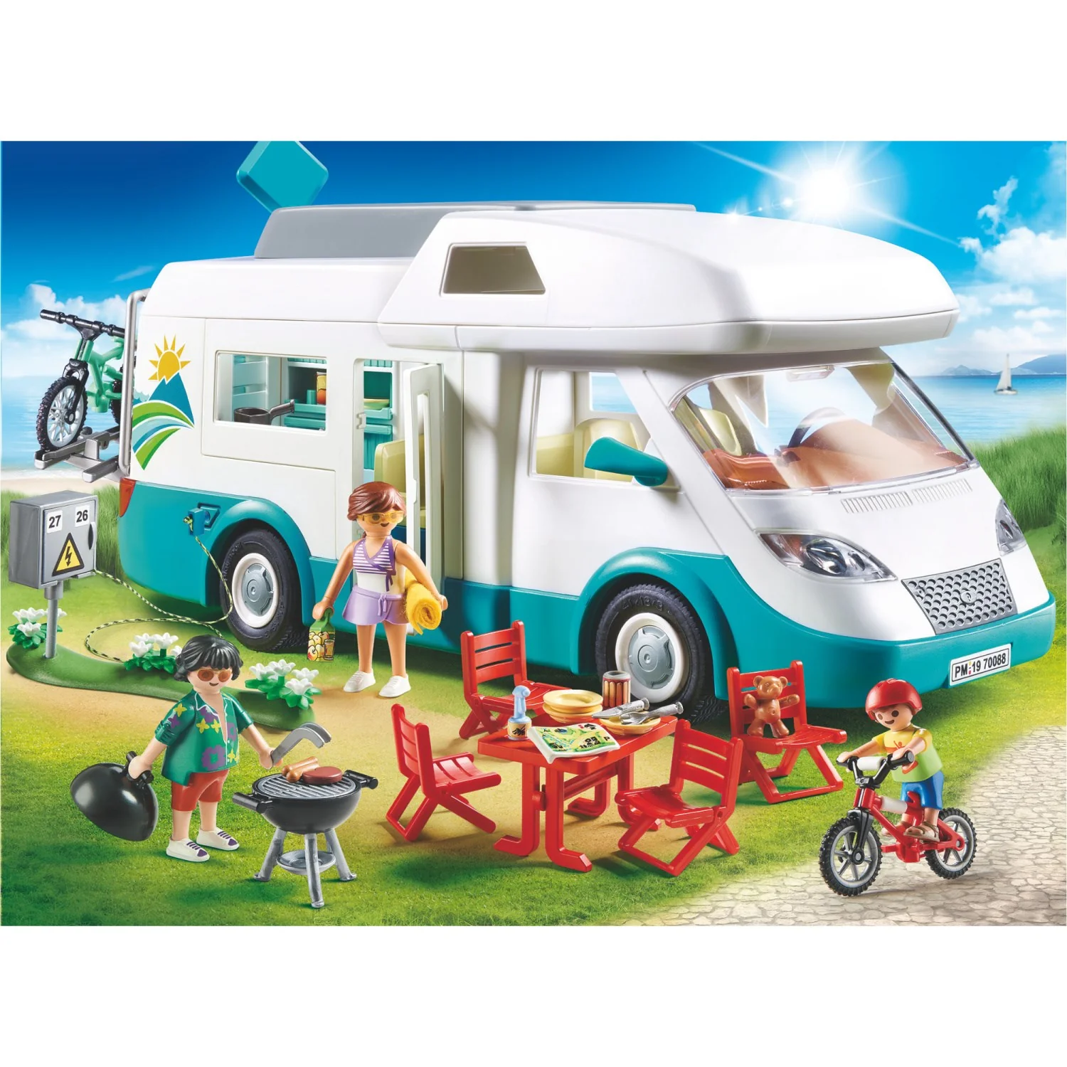 Playmobil® Junior Farm Adventure With Tractor, Trailer, And Animal Friends - Image 2