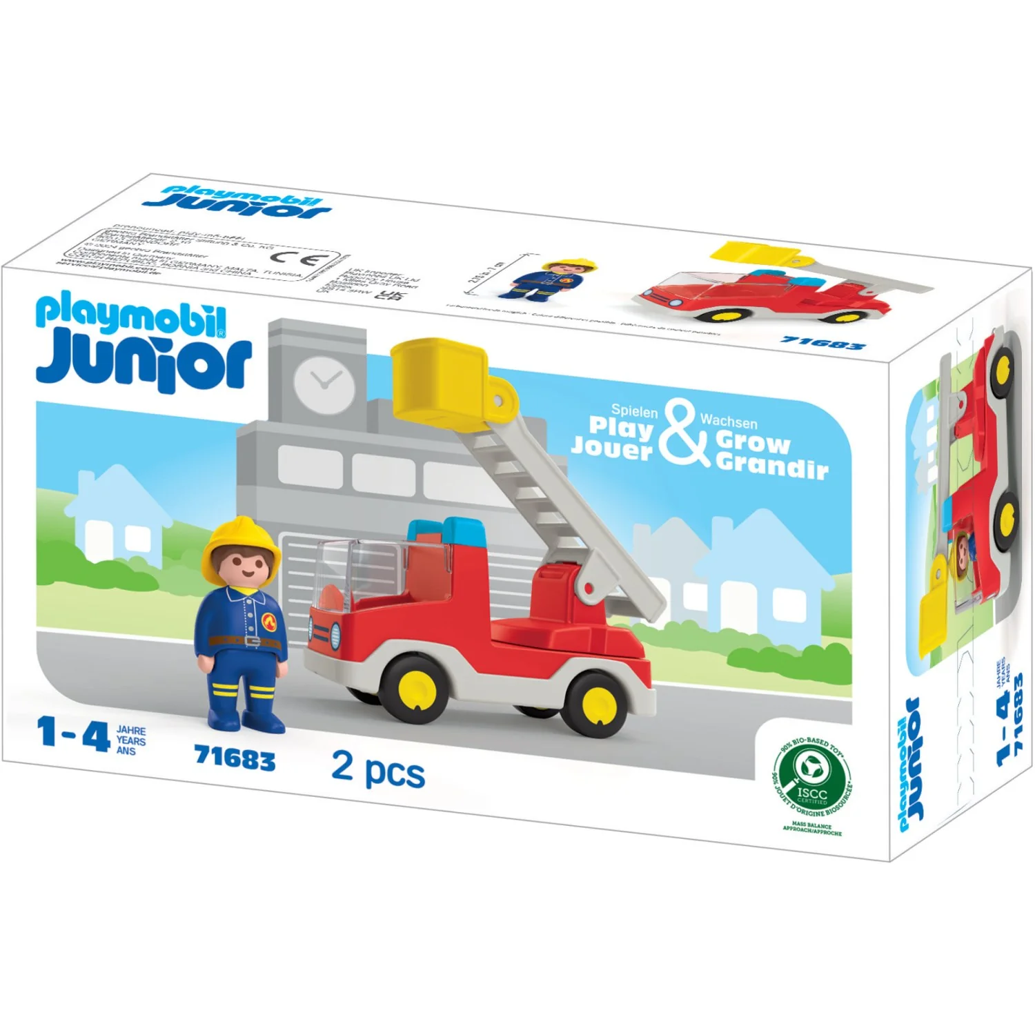 Playmobil® Junior Ladder Unit Fire Lastbil - Image 3