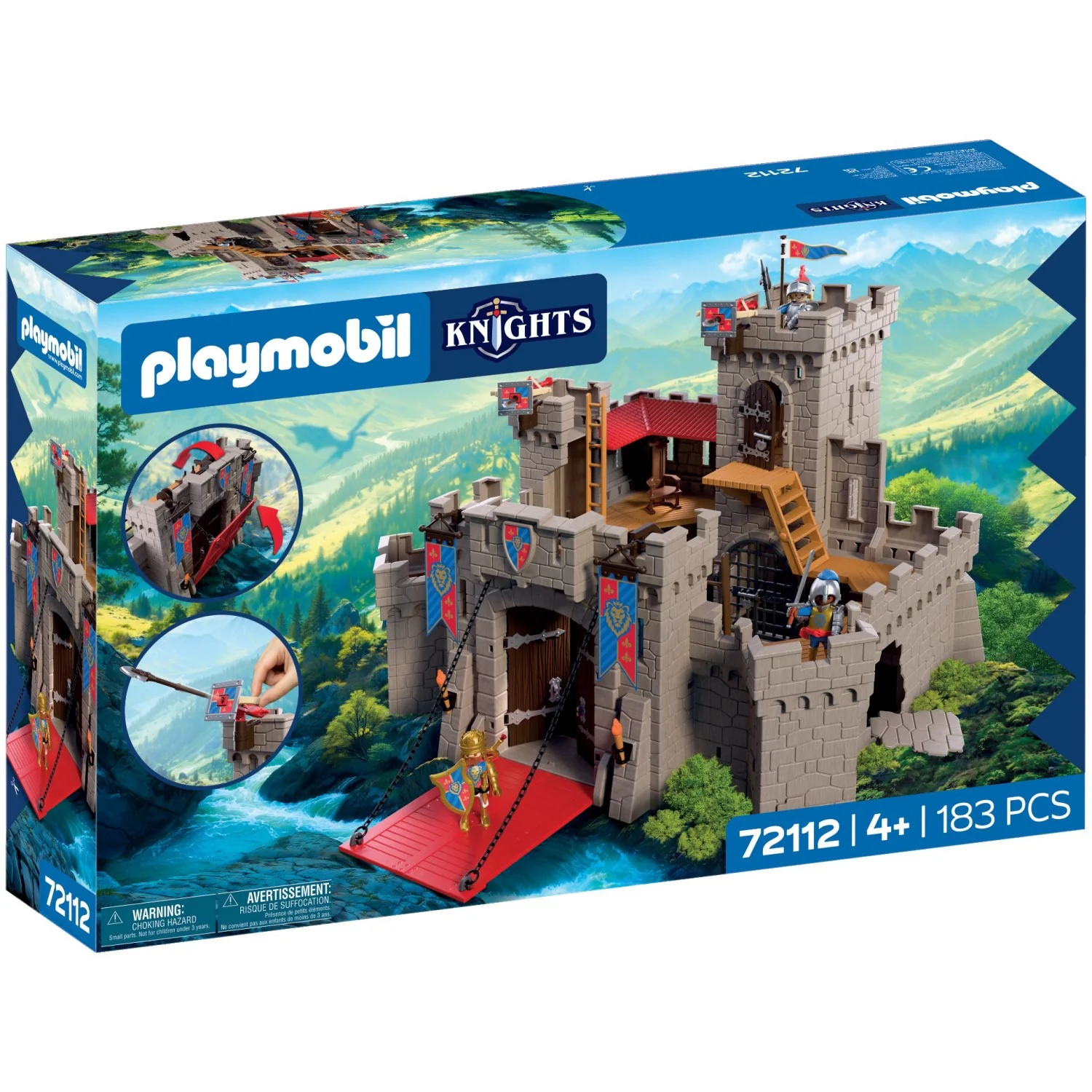 Playmobil® Large Lion Knights Castle - Image 6