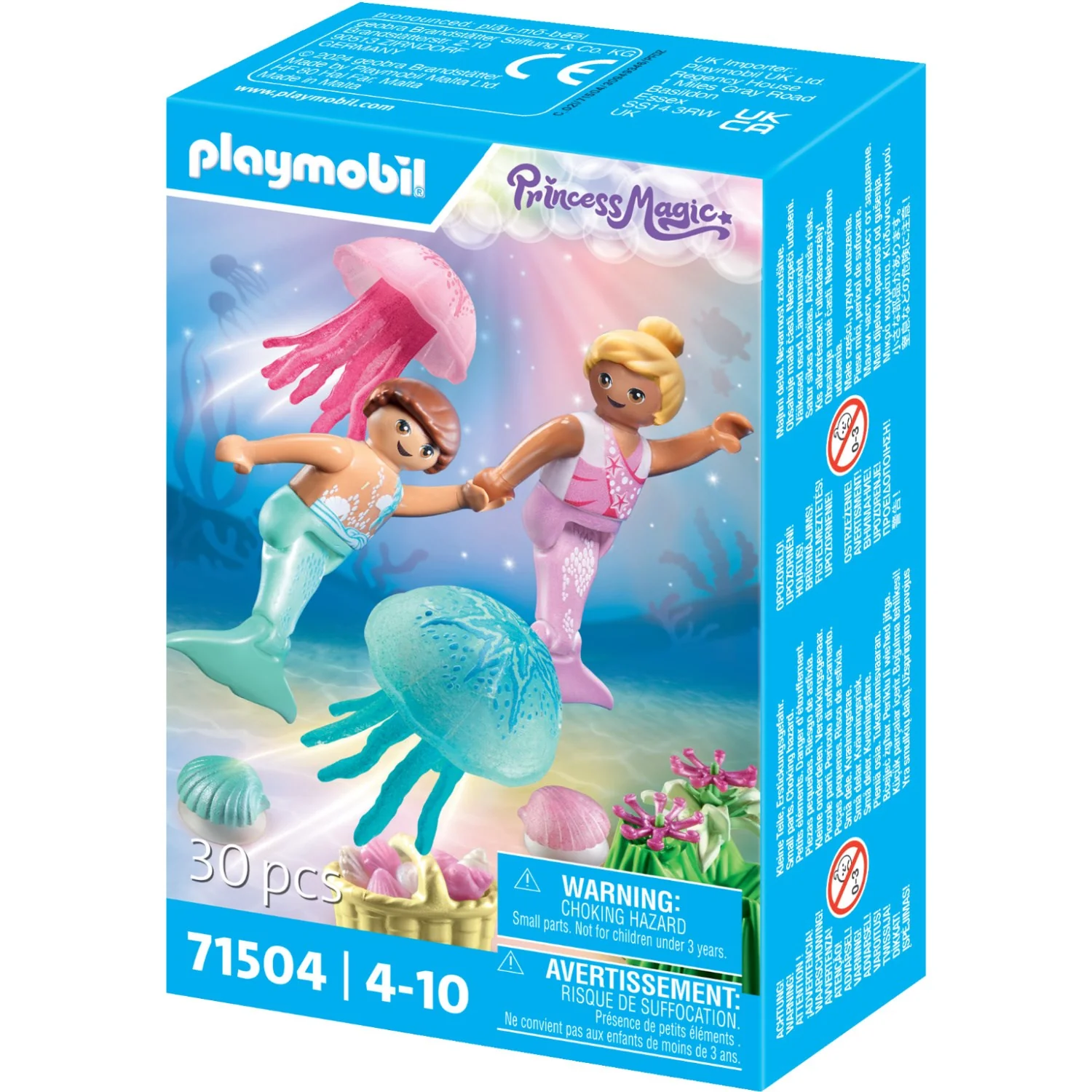 Playmobil® Mermaid Kids With Jellyfish - Image 3