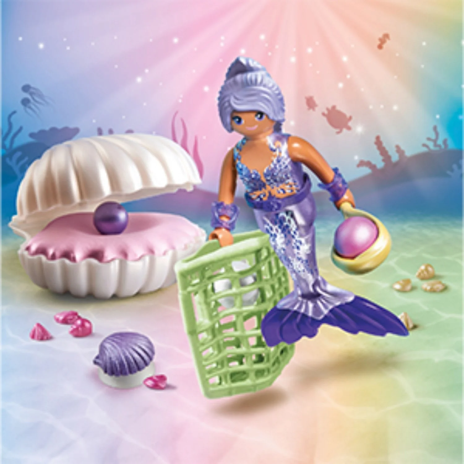 Playmobil® Mermaid With Pearl Seashell - Image 2