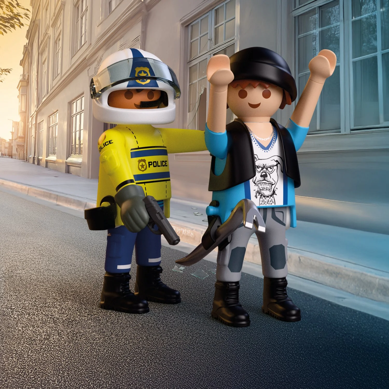 Playmobil® Motorcycle Chase - Image 2