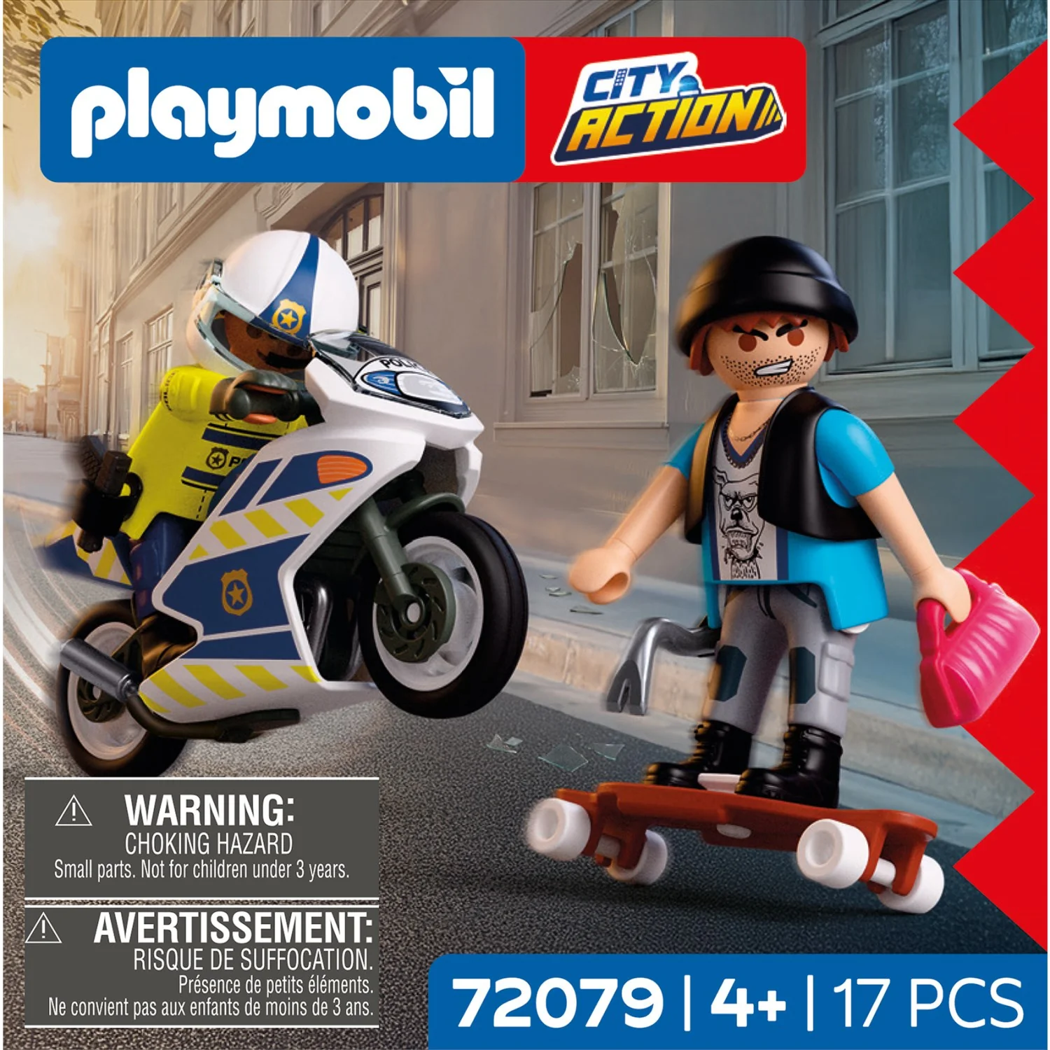 Playmobil® Motorcycle Chase - Image 6