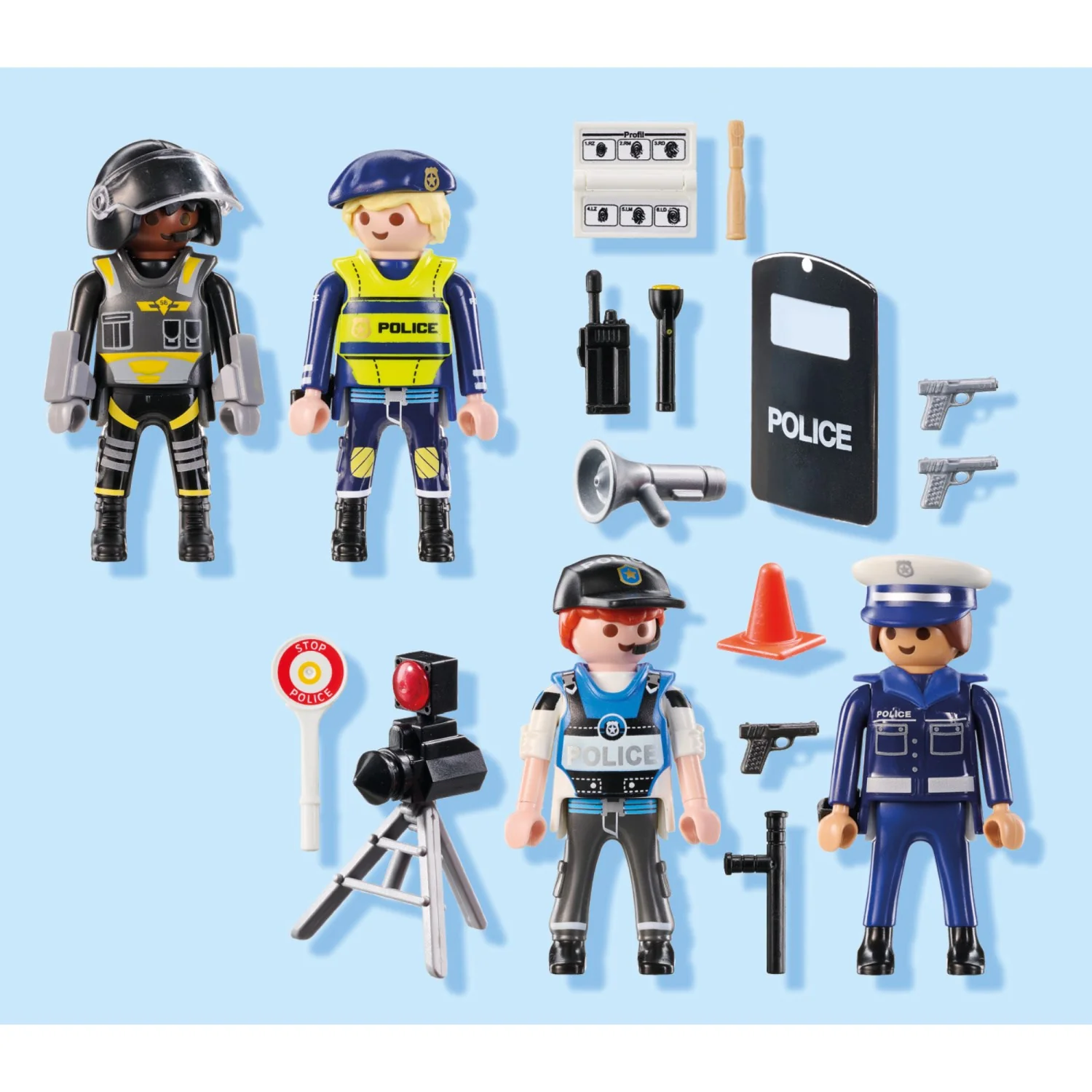 Playmobil® Police Figures Sæt - Image 3