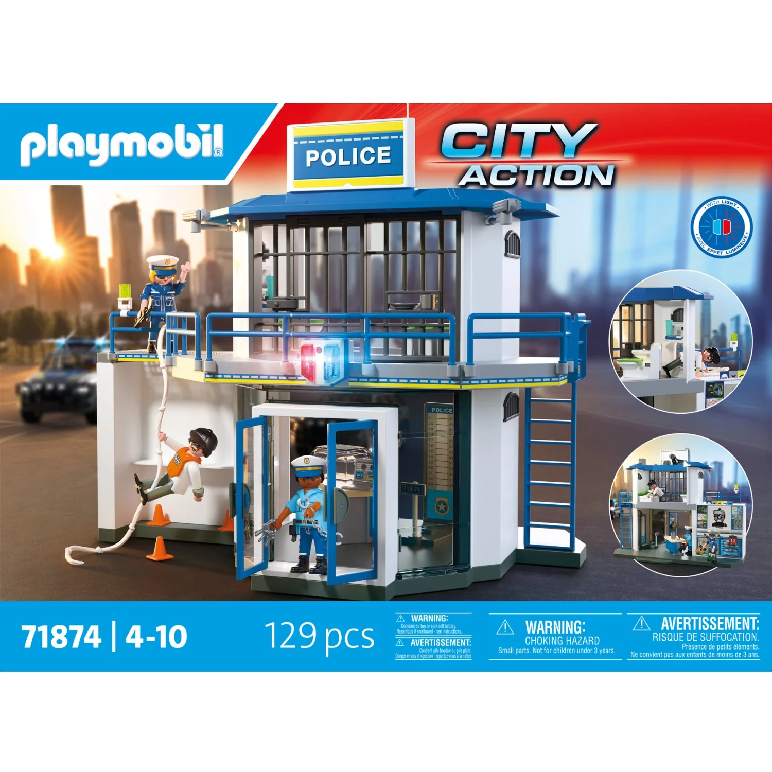 Playmobil® Police Station With Investigation Room - Image 7