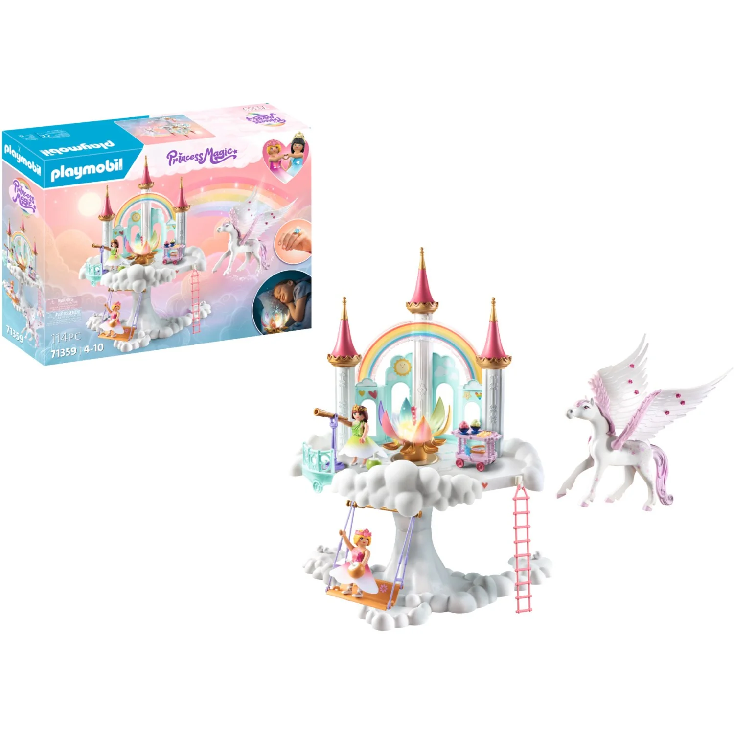 Playmobil® Rainbow Cloud Castle - Image 2