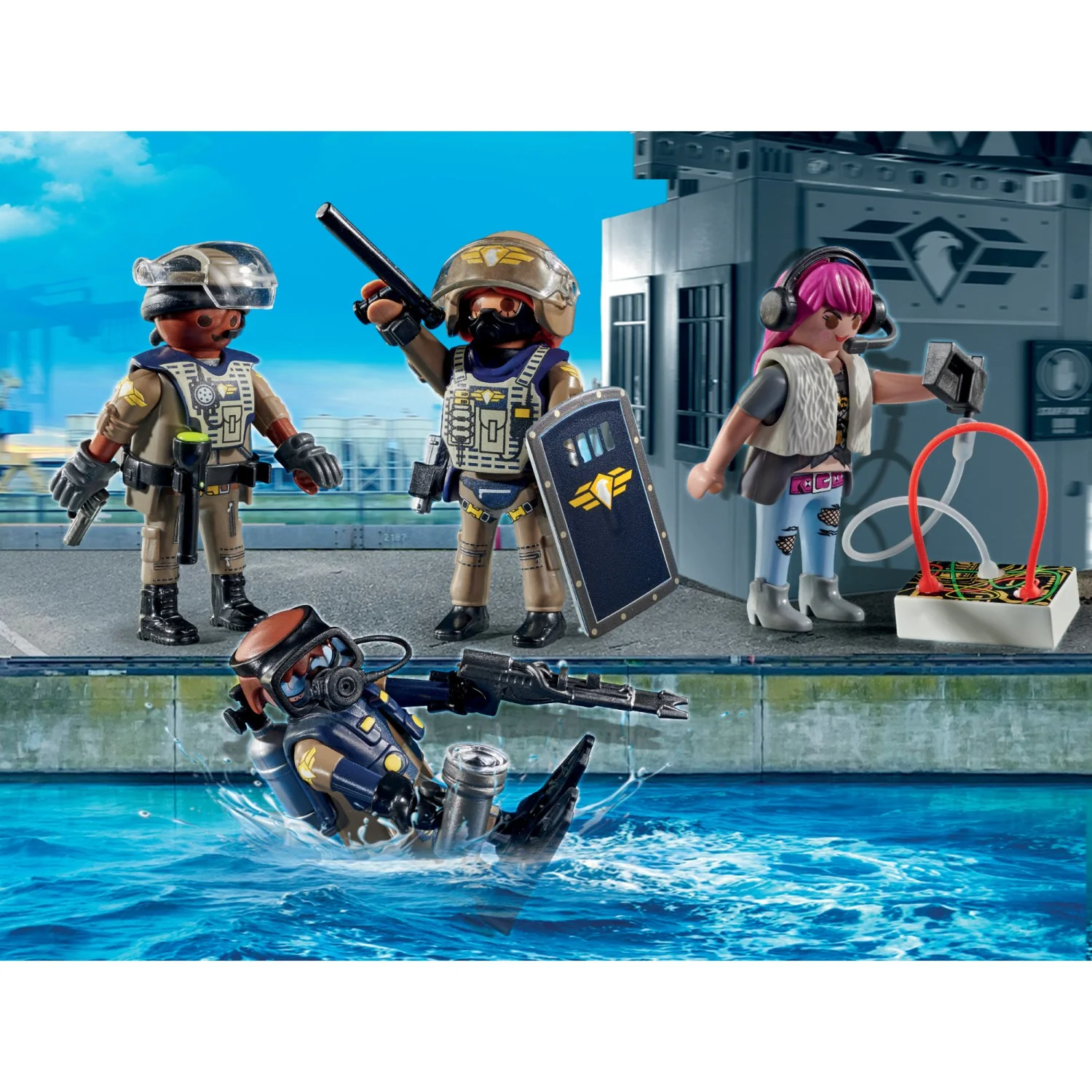 Playmobil® Tactical Unit Figur Sæt - Image 2