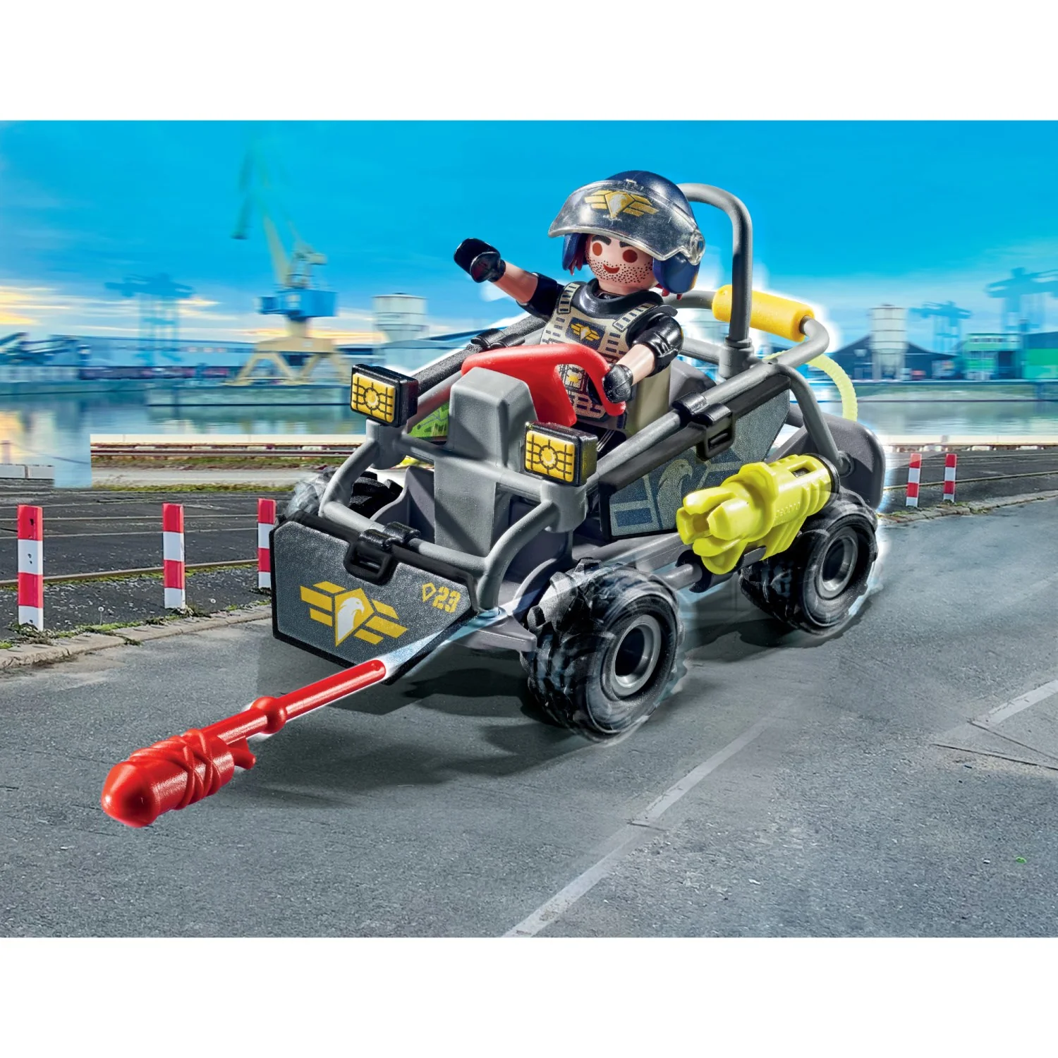 Playmobil® Tactical Unit Multi-Terrain Quad - Image 2
