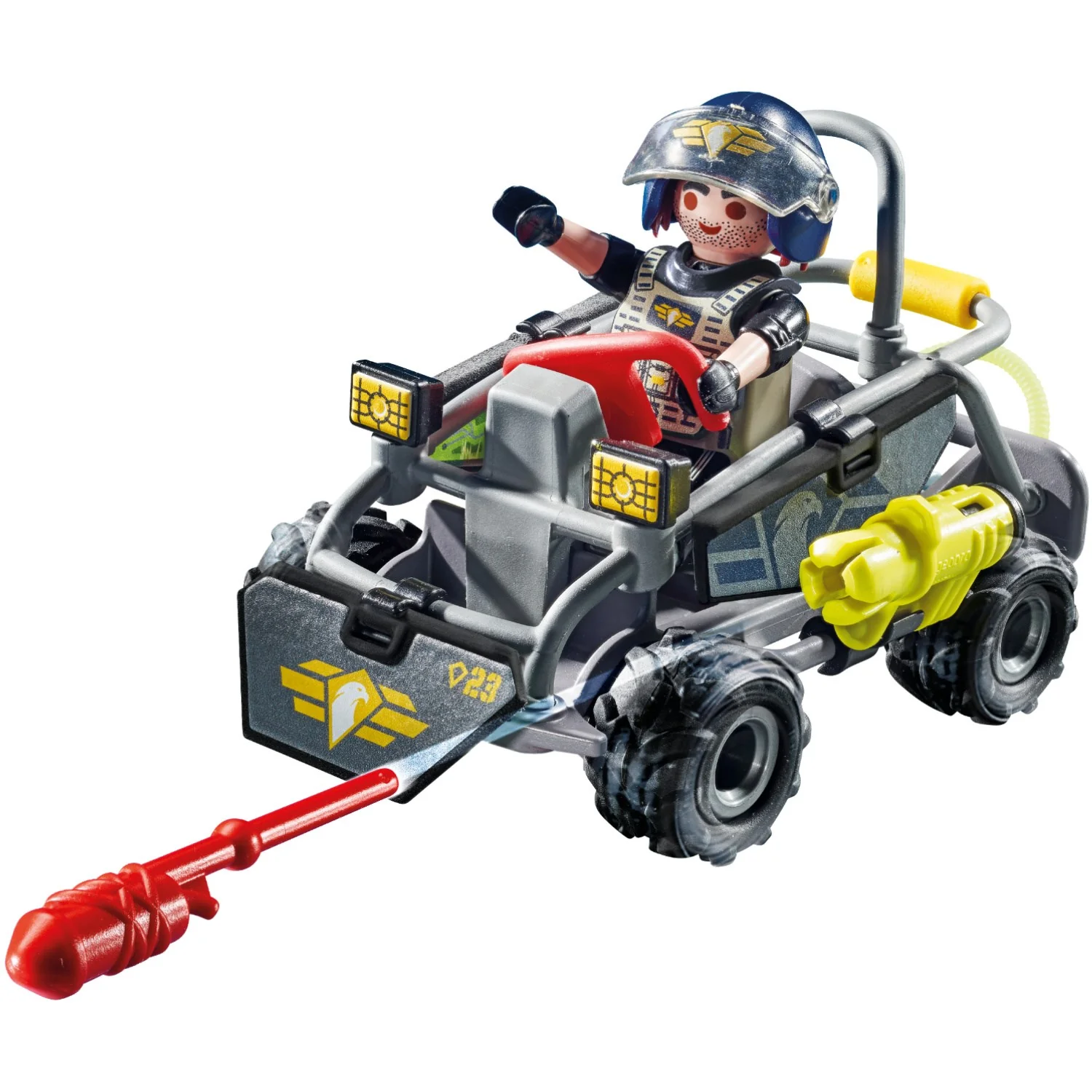 Playmobil® Tactical Unit Multi-Terrain Quad - Image 3