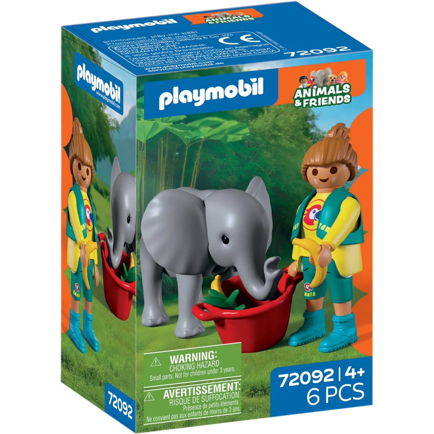 Playmobil® Zoo: Baby Elephant And Zookeeper - Image 2