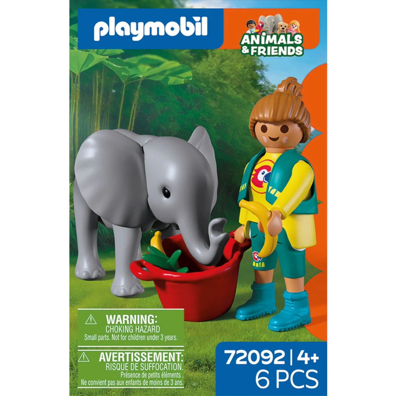 Playmobil® Zoo: Baby Elephant And Zookeeper - Image 4