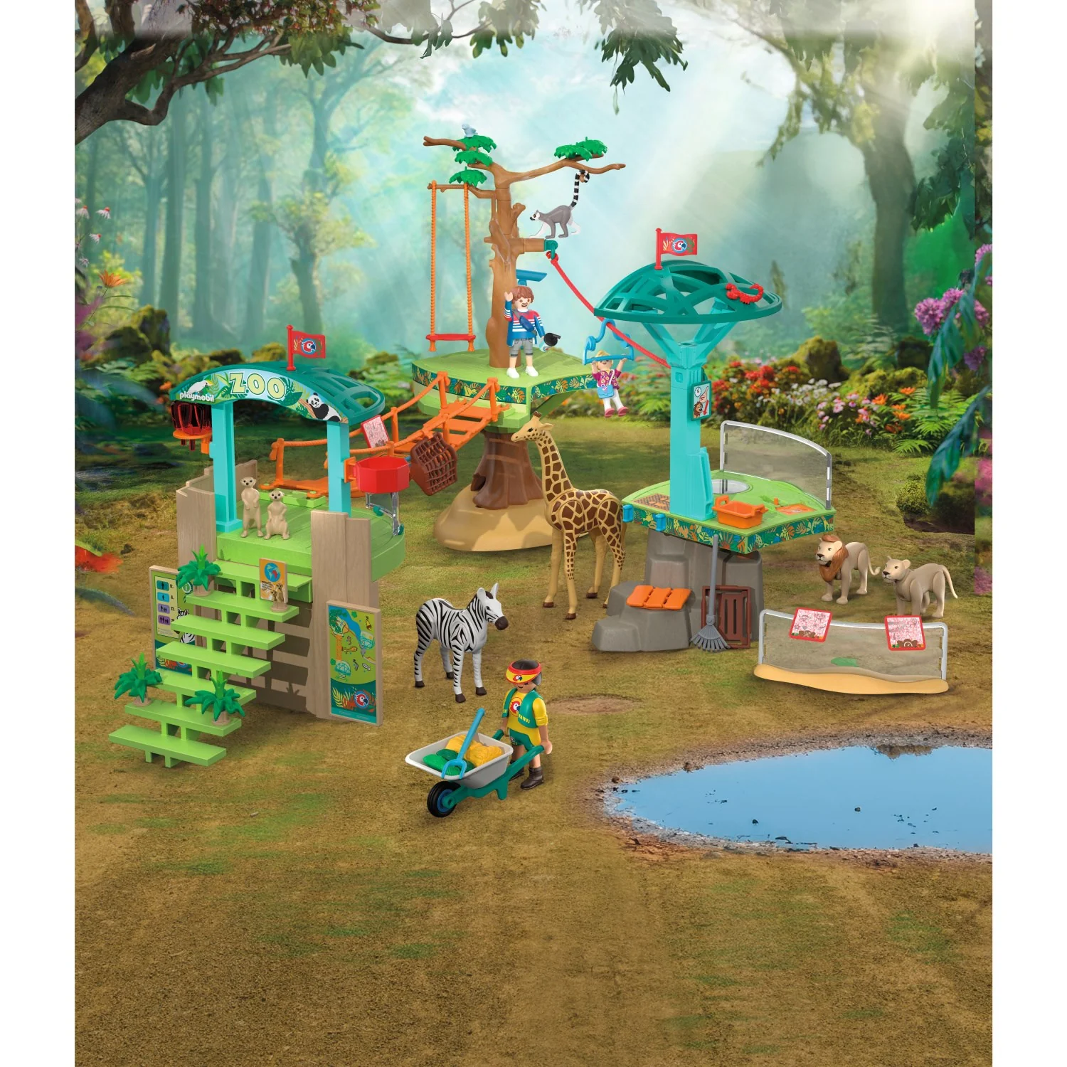 Playmobil® Zoo: Wilderness Climbing Park - Image 10