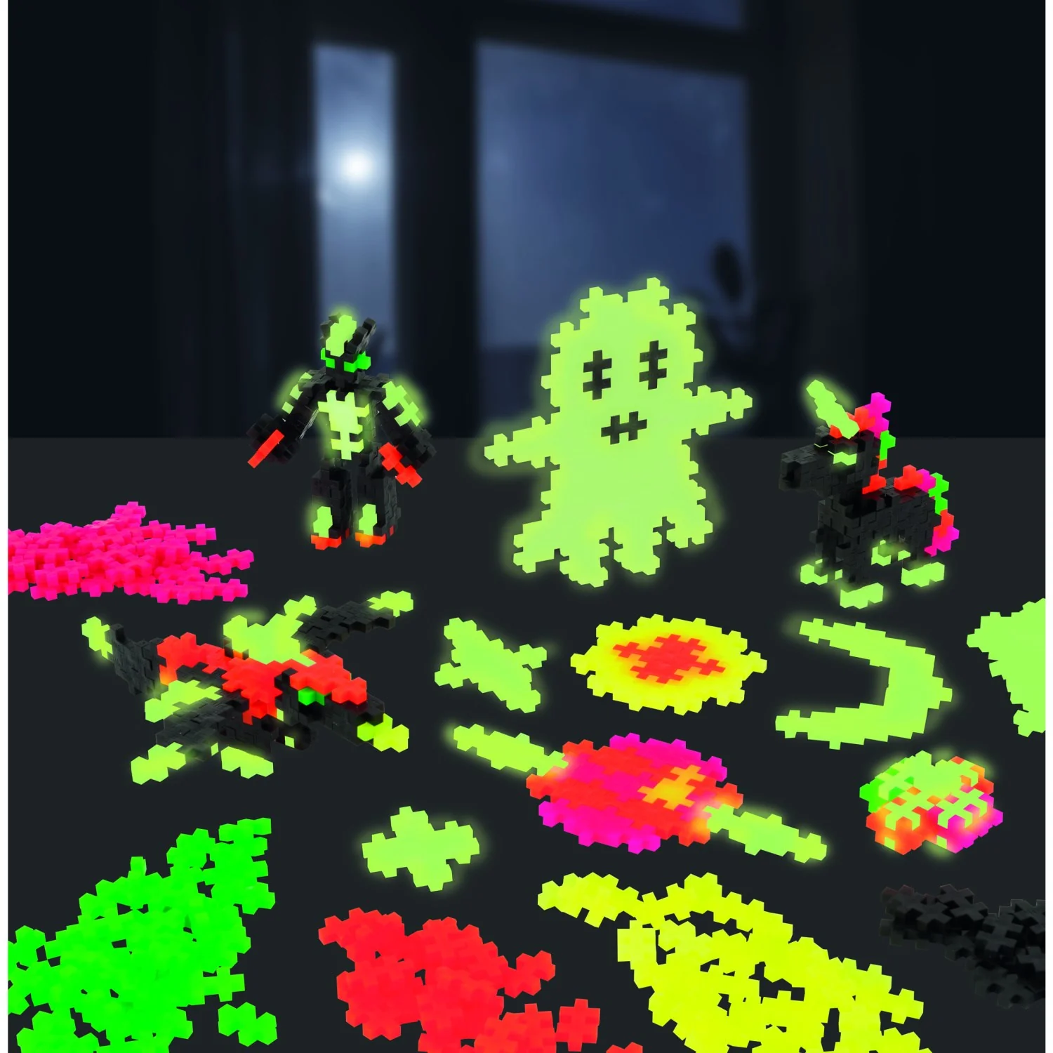 Plus-Plus Build Og Glow - Glow In The Dark / 360 Pcs - Image 2