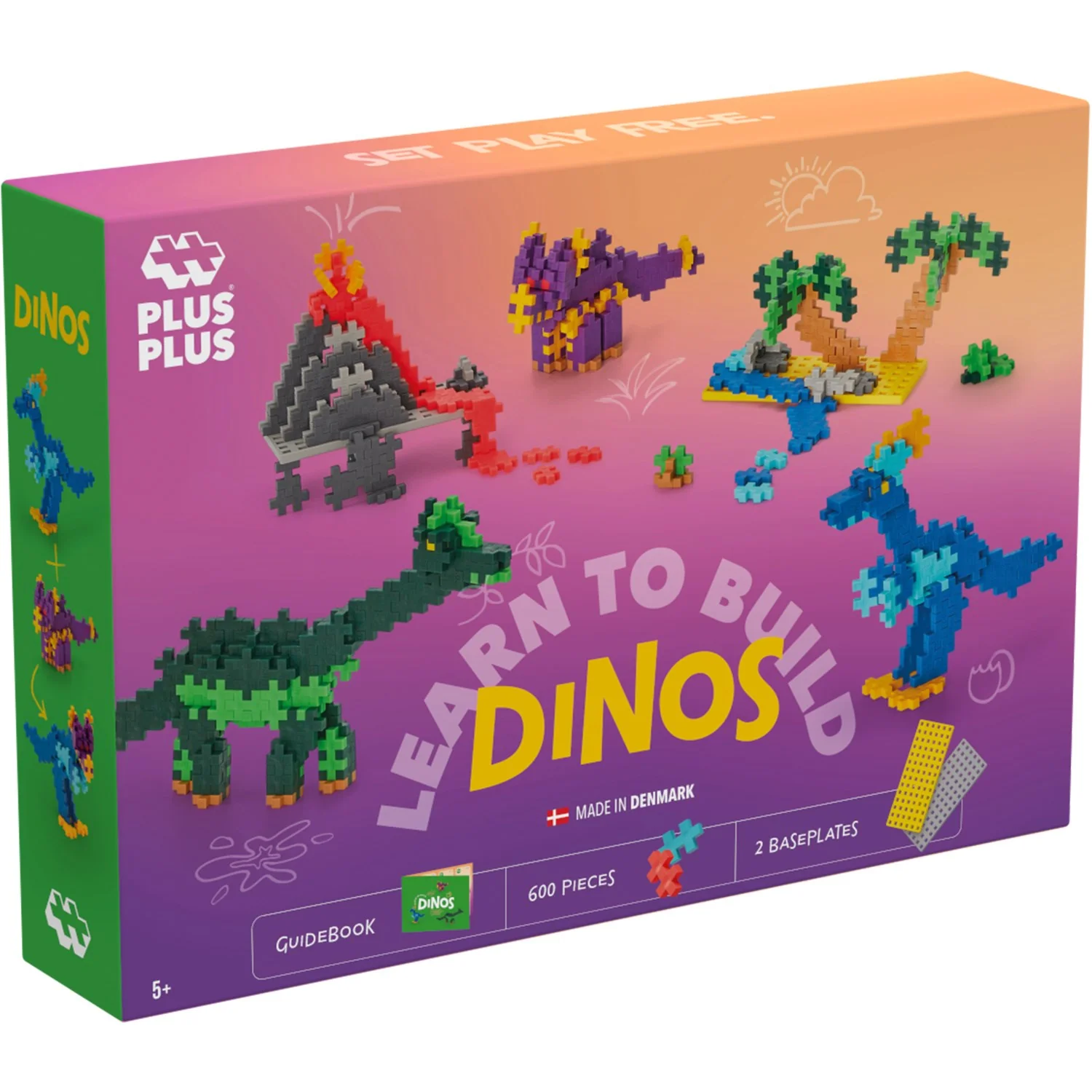 Plus-Plus Learn To Build Dinosaurs - Image 8