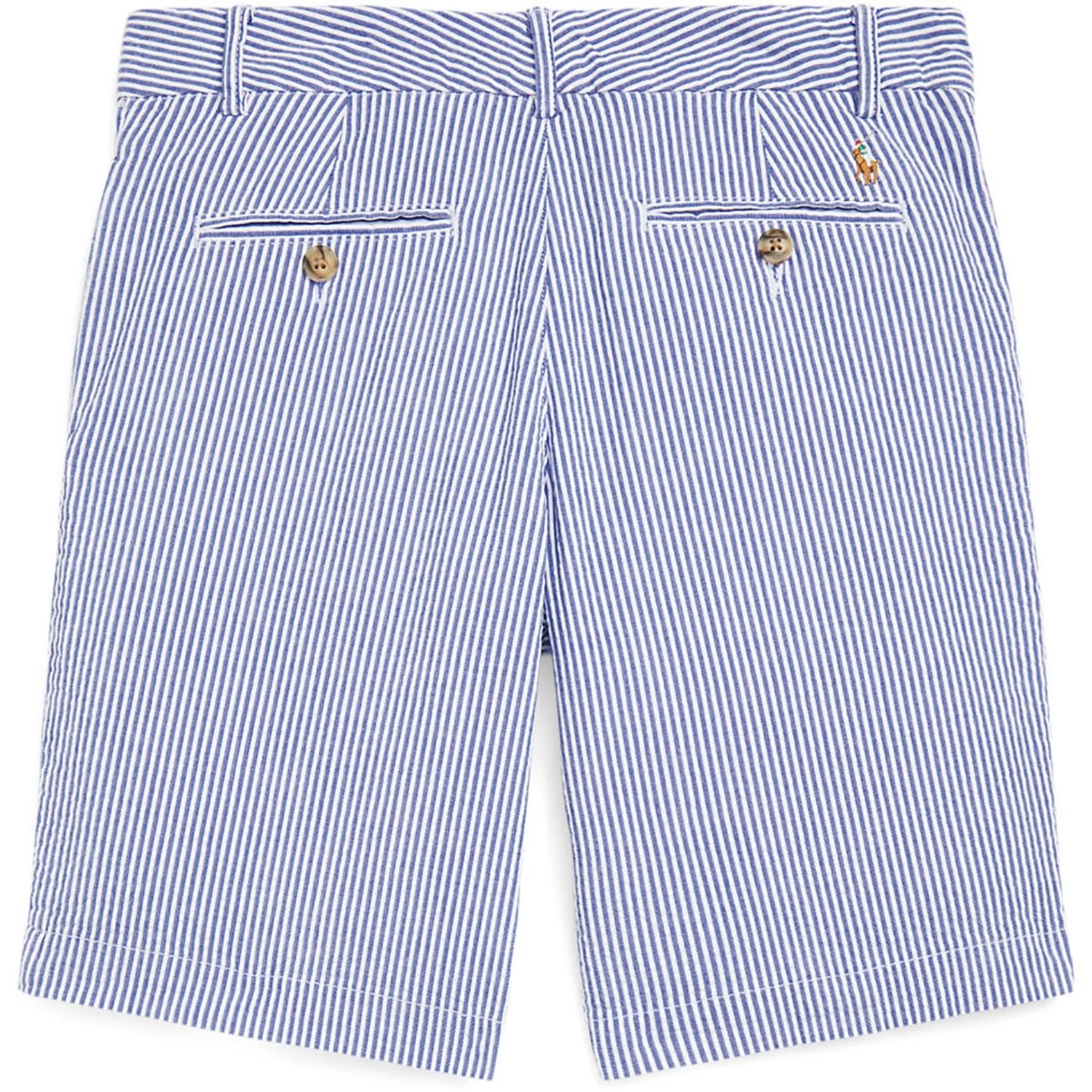 Polo Ralph Lauren Blue Seersucker Preppy Shorts - Image 6