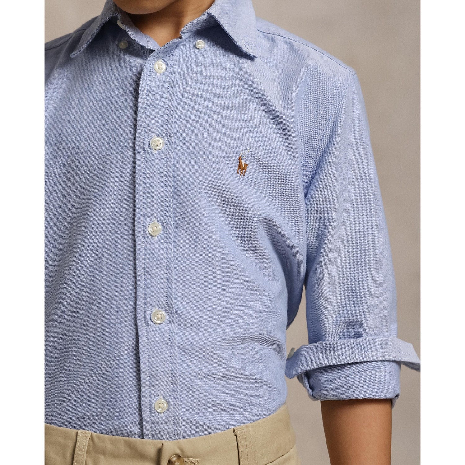 Polo Ralph Lauren Blue Sport Skjorte - Image 3