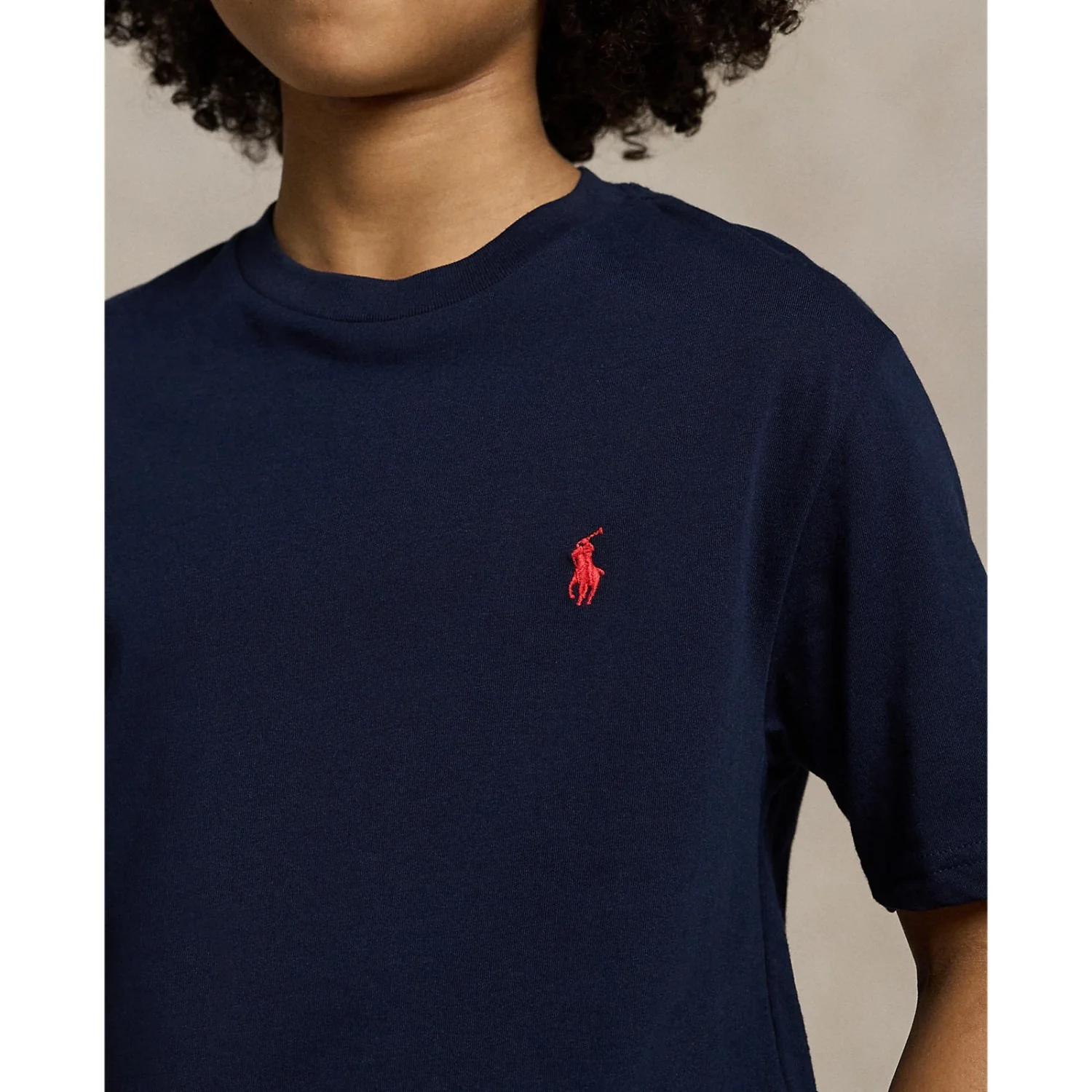 Polo Ralph Lauren Boys Short Sleeved T-shirt Cruise Navy - Image 3