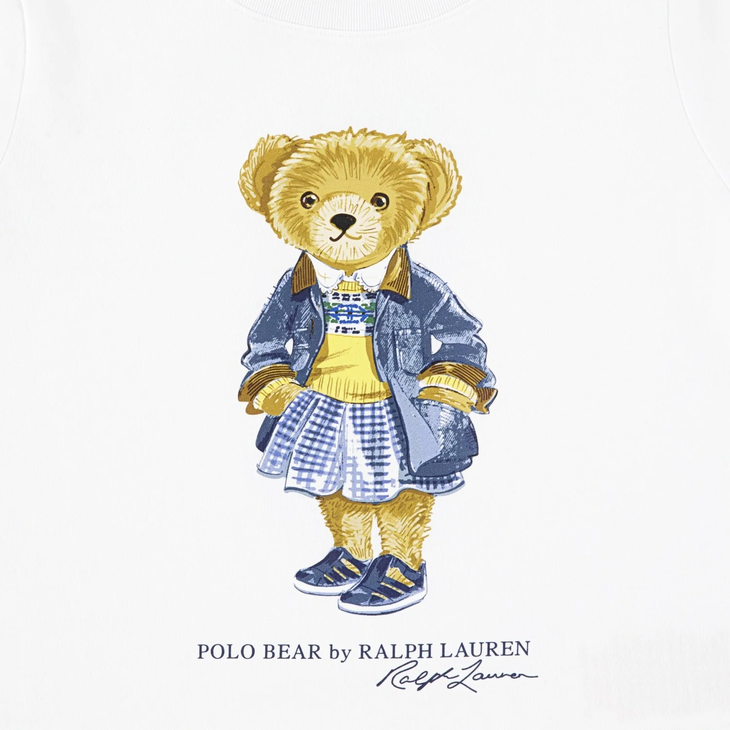 Polo Ralph Lauren Harbor Island Blue Bjørn S/S & Woven Ctn Kort - Image 2