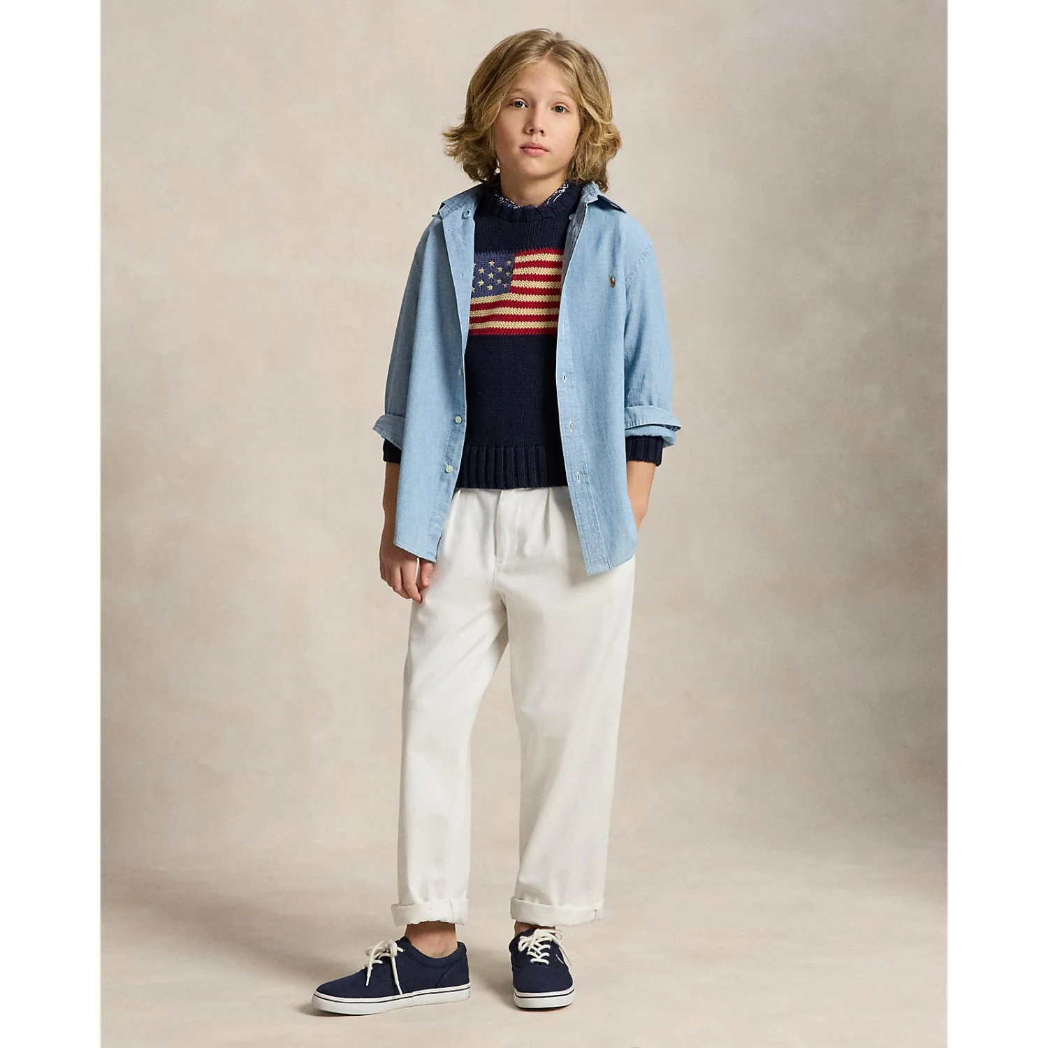 Polo Ralph Lauren Lt Blue Sport Skjorte - Image 4