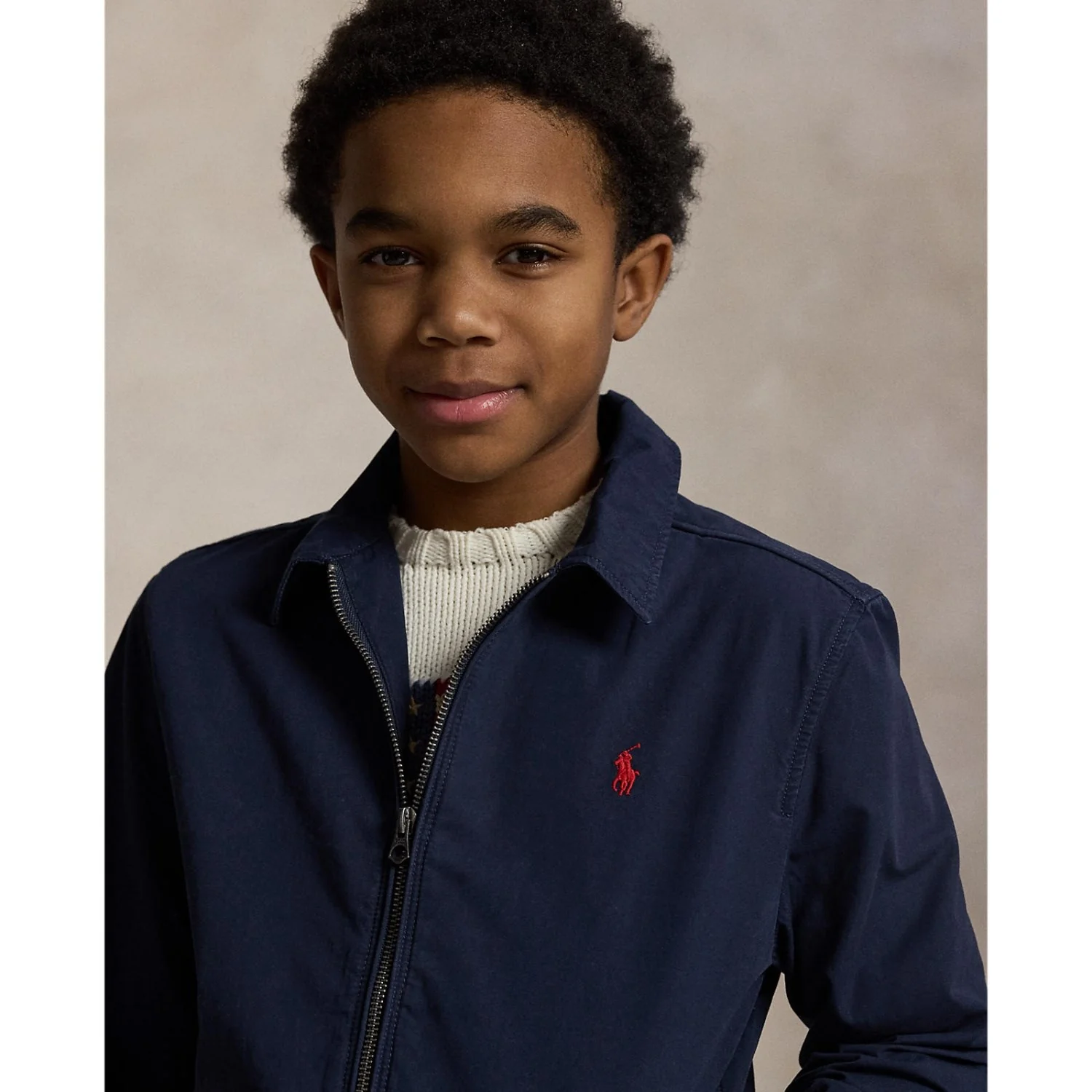 Polo Ralph Lauren Newport Navy Boy Windbreaker - Image 3