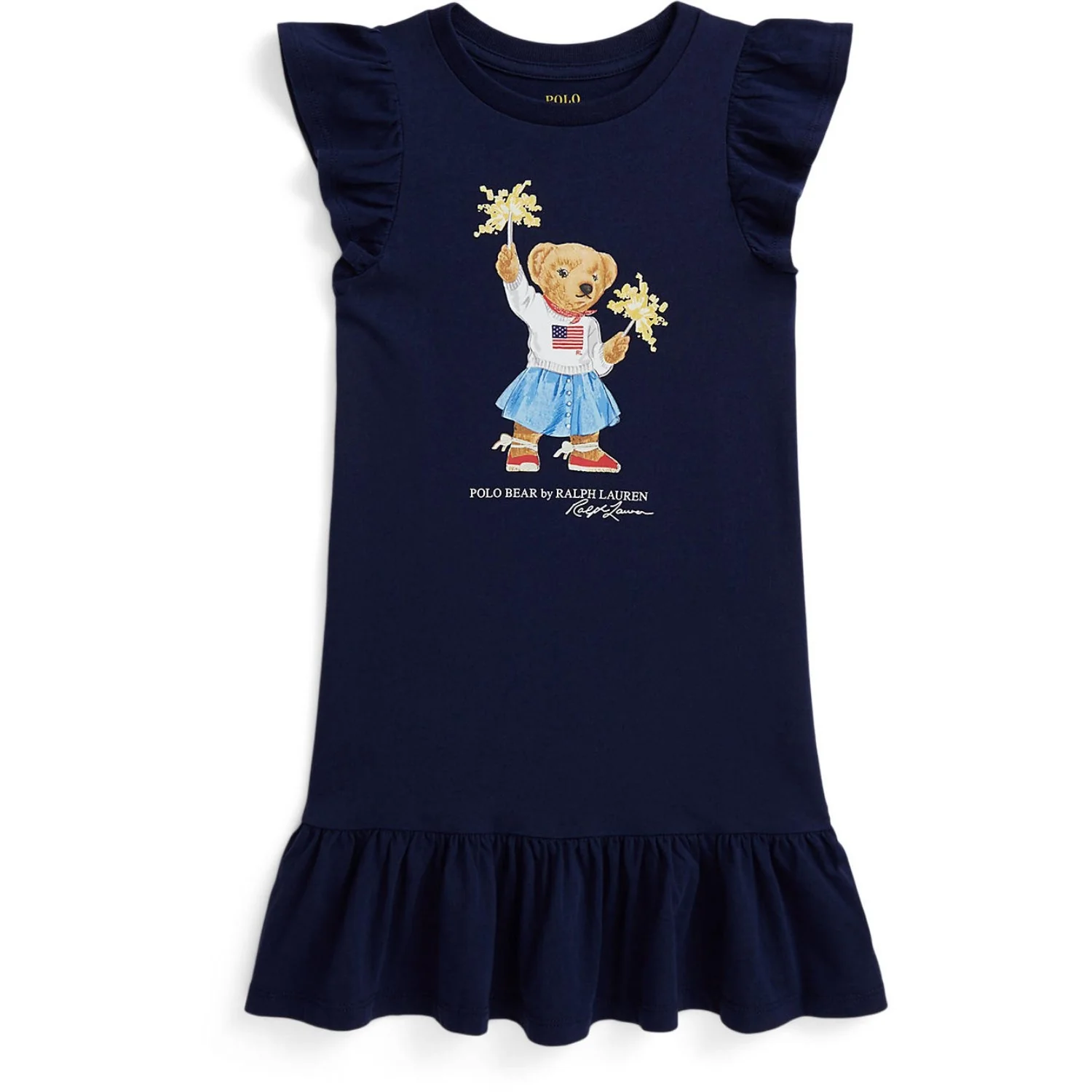 Polo Ralph Lauren Newport Navy Sparkle Bjørn Day Kjole