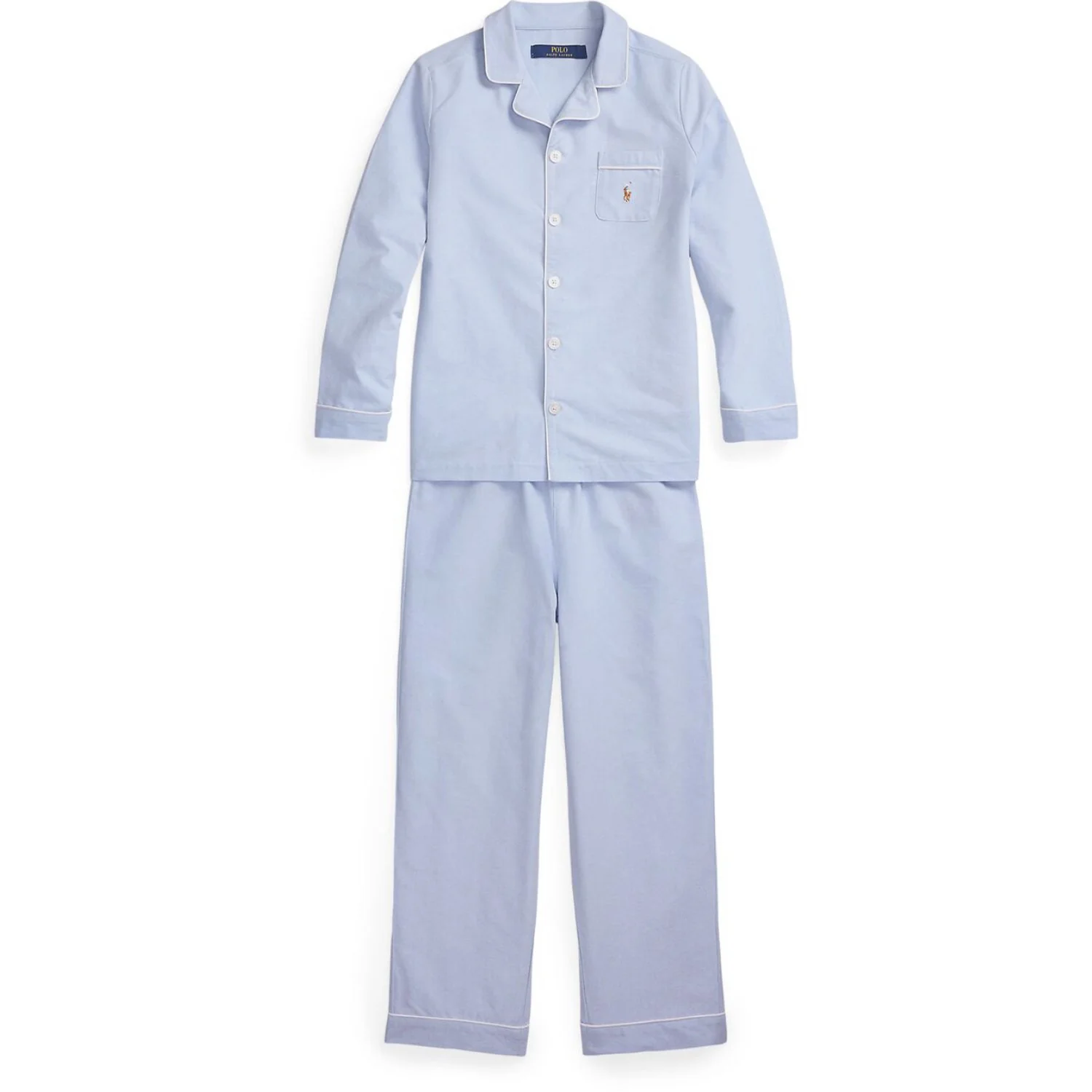 Polo Ralph Lauren Polo Blue Hyacinth Oxford Bd Pant Sleep Sæt