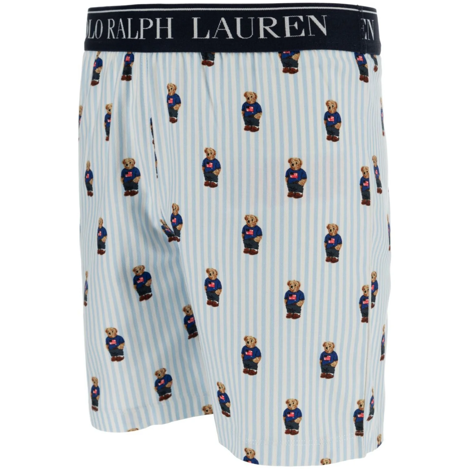 Polo Ralph Lauren White / Elite Blue Ss Bjørn Tee Og Kort Sæt - Image 3