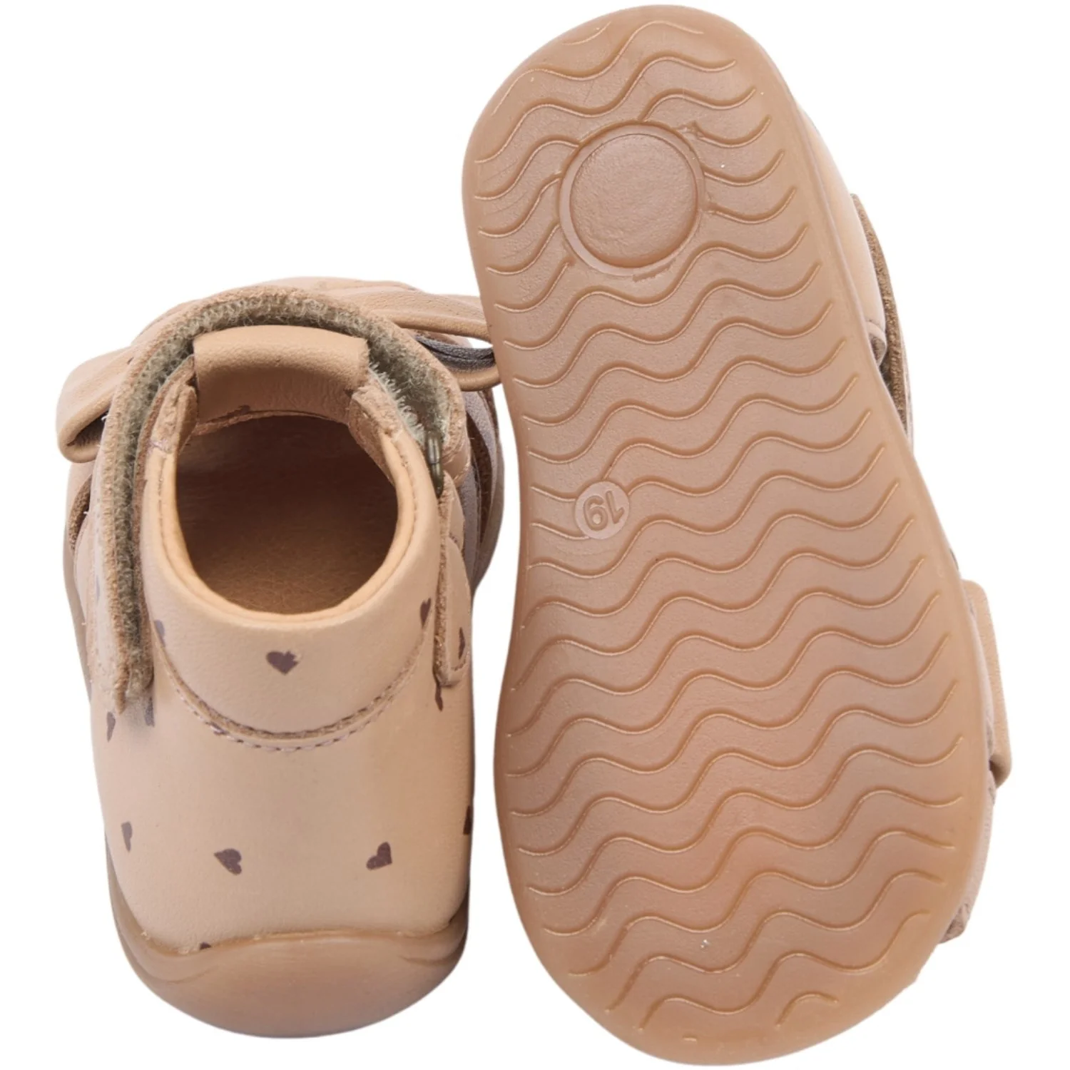 Pom Pom Cloud Cream Pearl Starter Sløjfe Sandal - Image 3