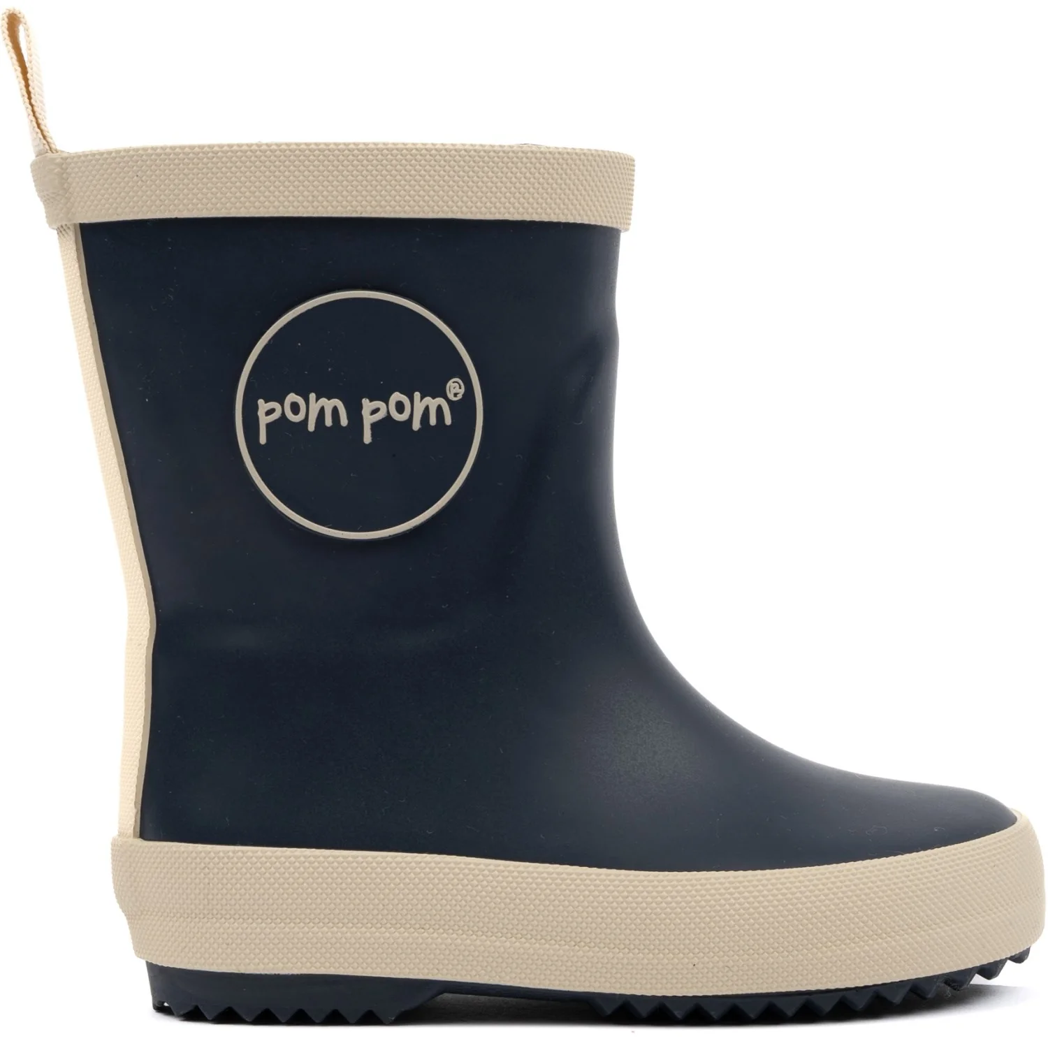 Pom Pom Navy GumBoots™ Solid - Image 2