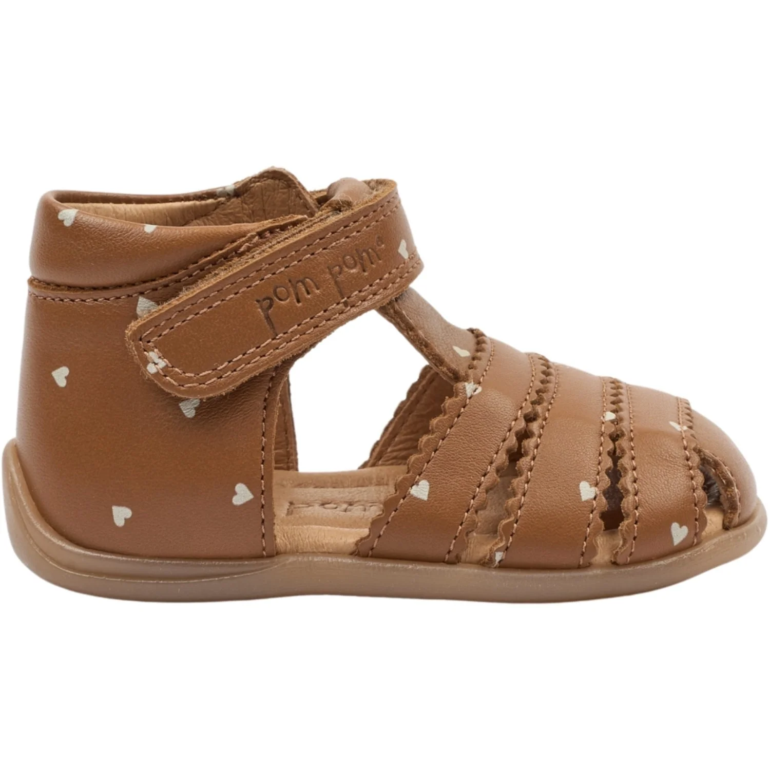 Pom Pom Picante Heart AOP Pi Starter Scallop Sandal - Image 2