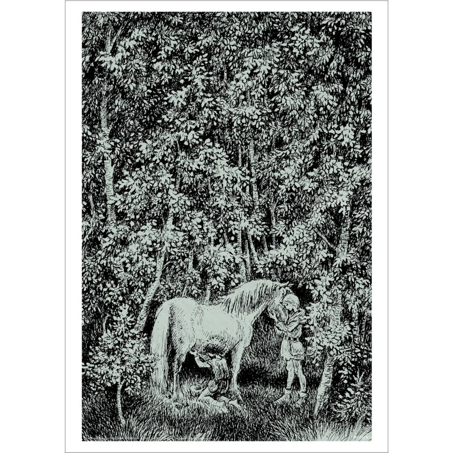 Poster & Frame Astrid Lindgren - A Special Bond - Ronja The Robbers Daughter
