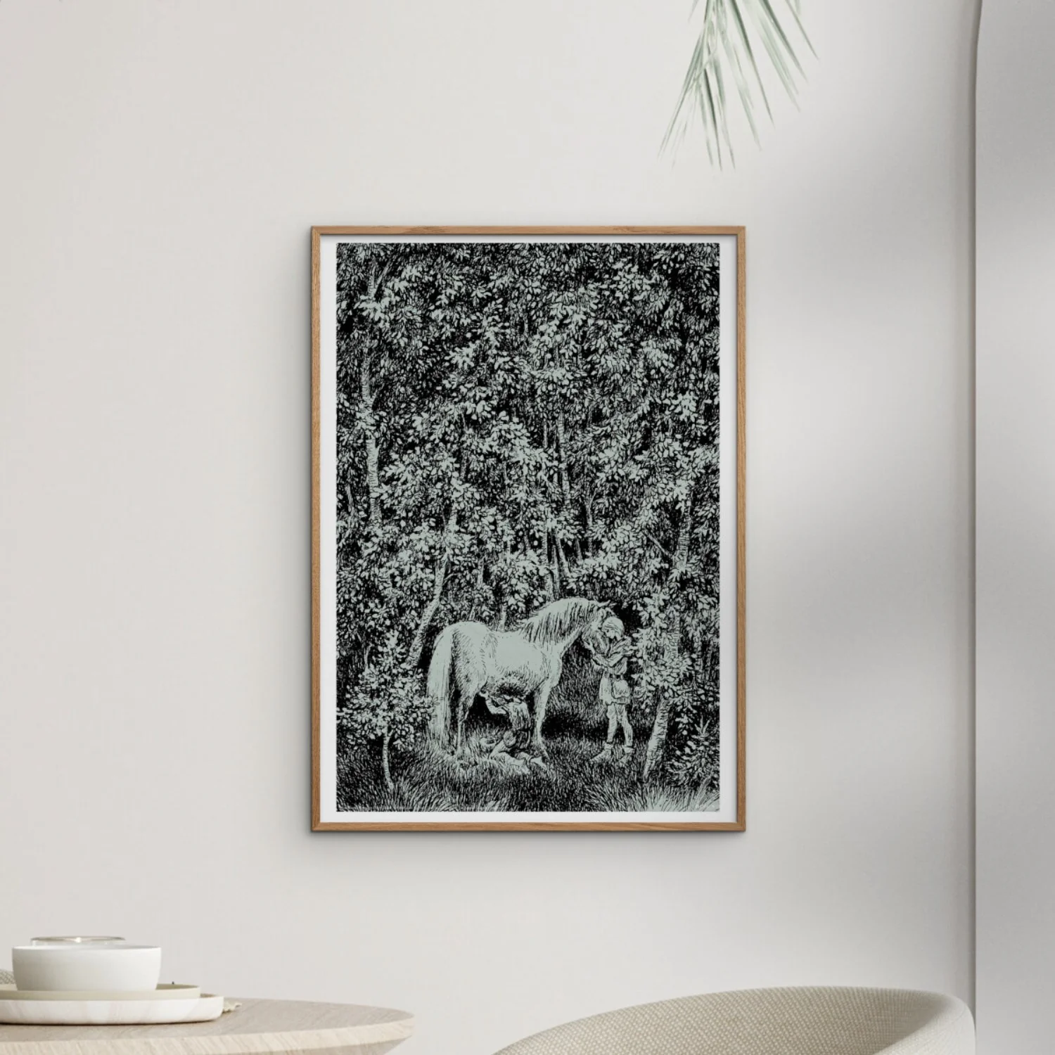 Poster & Frame Astrid Lindgren - A Special Bond - Ronja The Robbers Daughter - Image 2