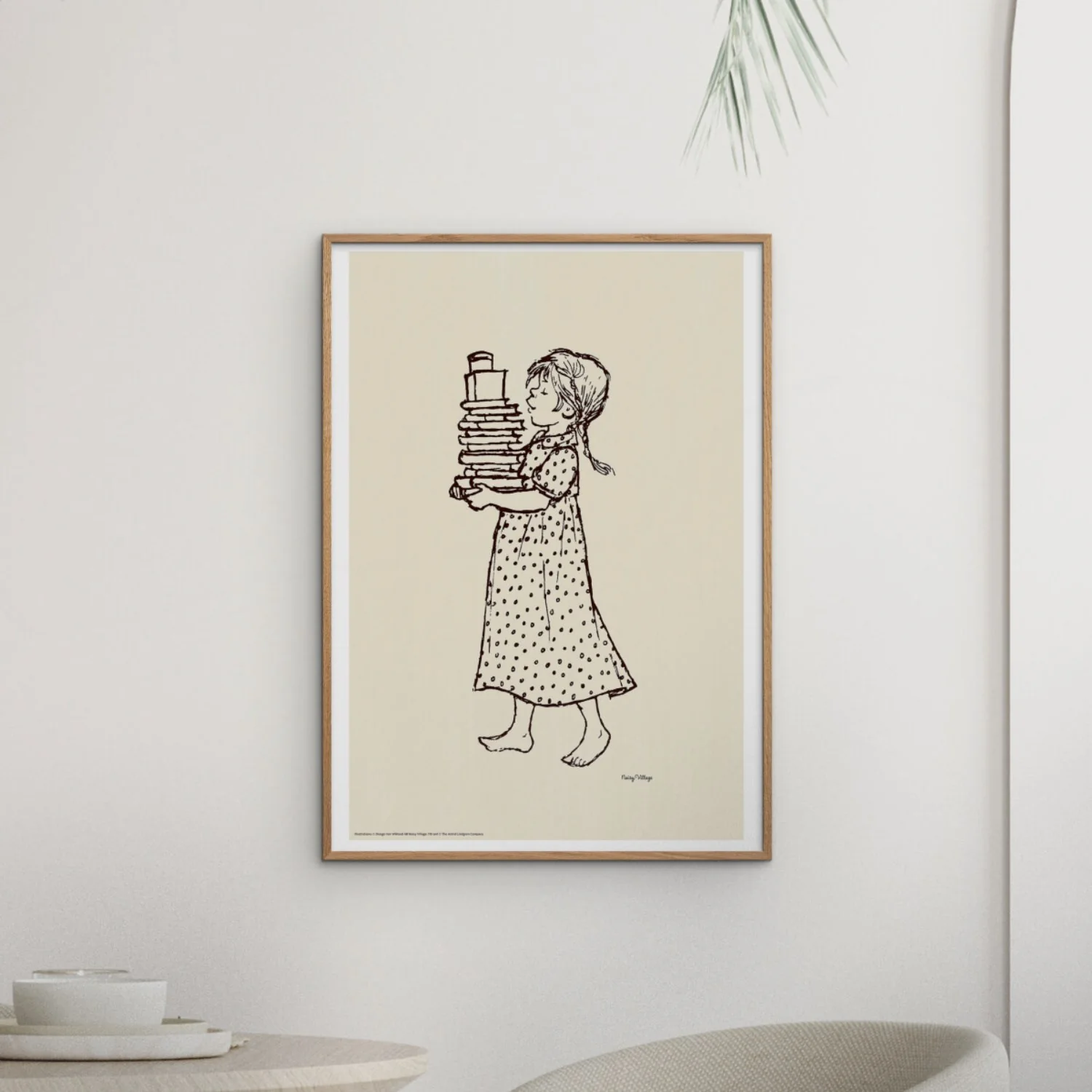 Poster & Frame Astrid Lindgren - Books - Noisy Village - Image 2